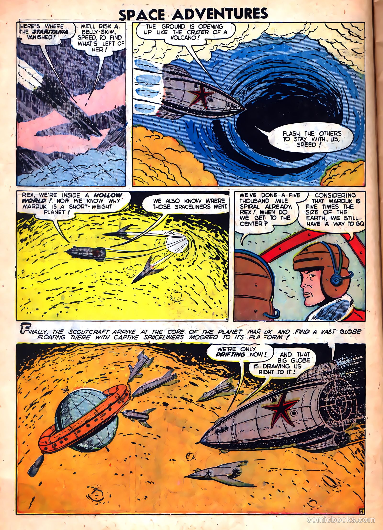 Space Adventures #3 (1959, L. Miller & Son) — page 6 of 36