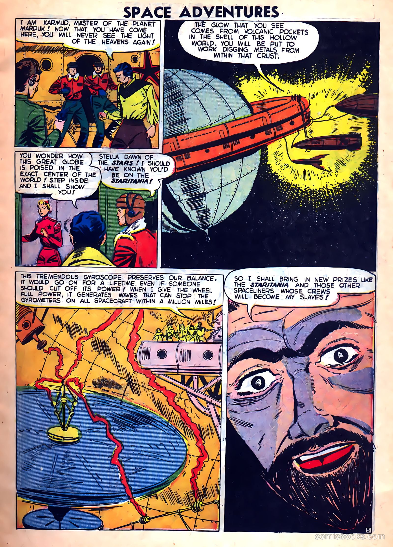 Space Adventures #3 (1959, L. Miller & Son) — page 7 of 36