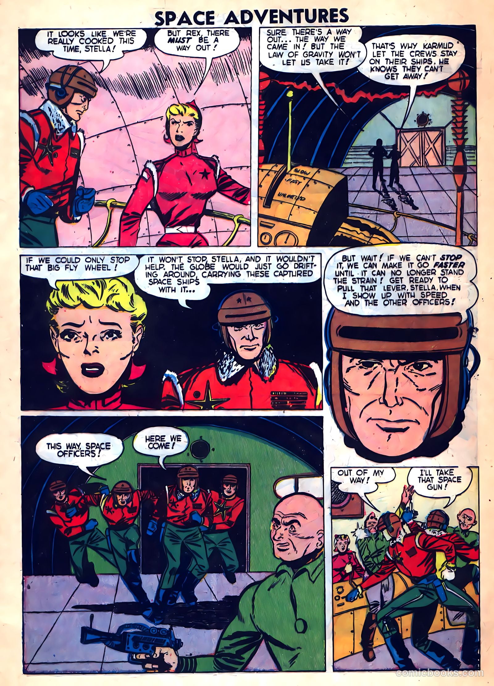 Space Adventures #3 (1959, L. Miller & Son) — page 8 of 36