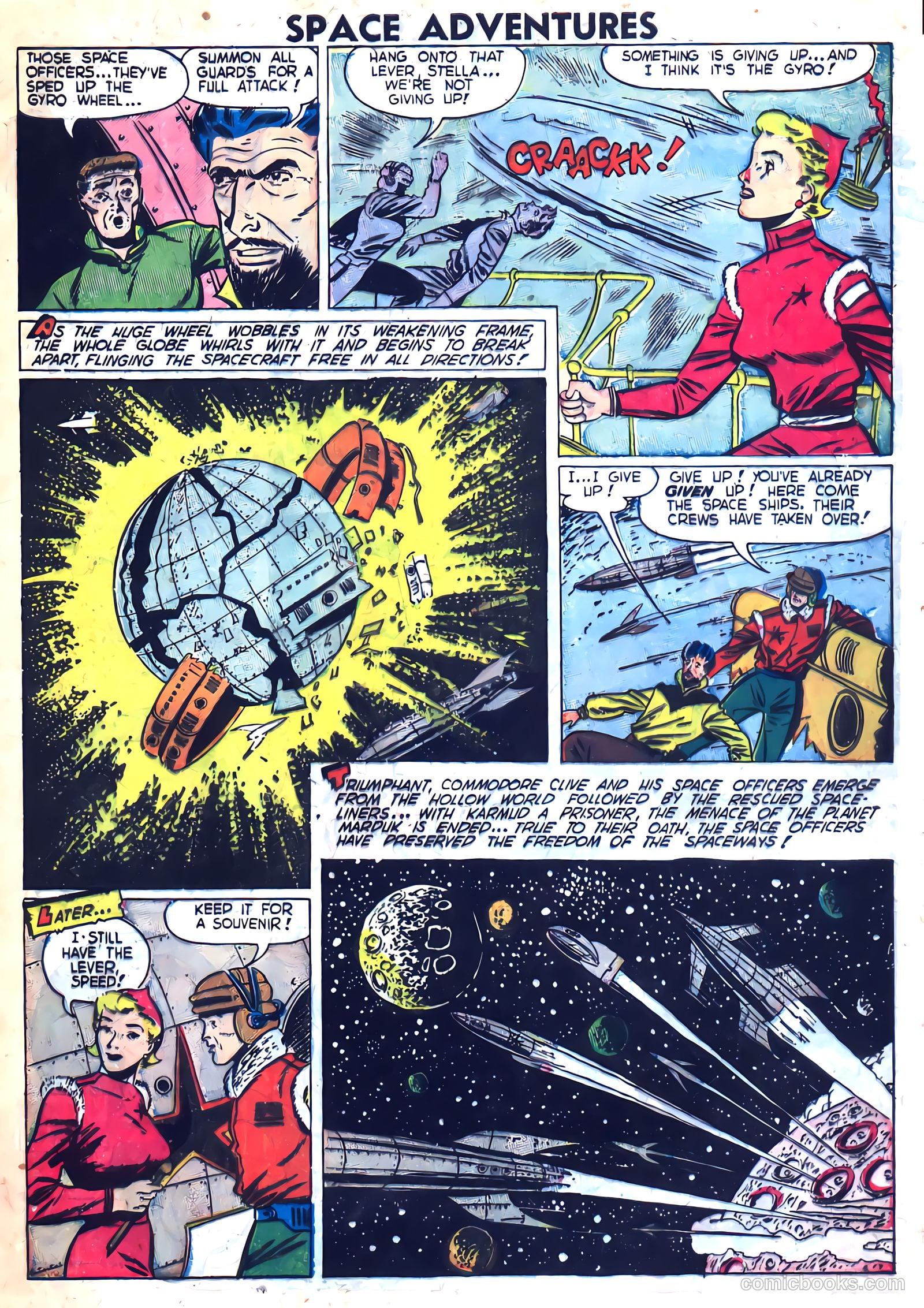 Space Adventures #3 (1959, L. Miller & Son) — page 9 of 36