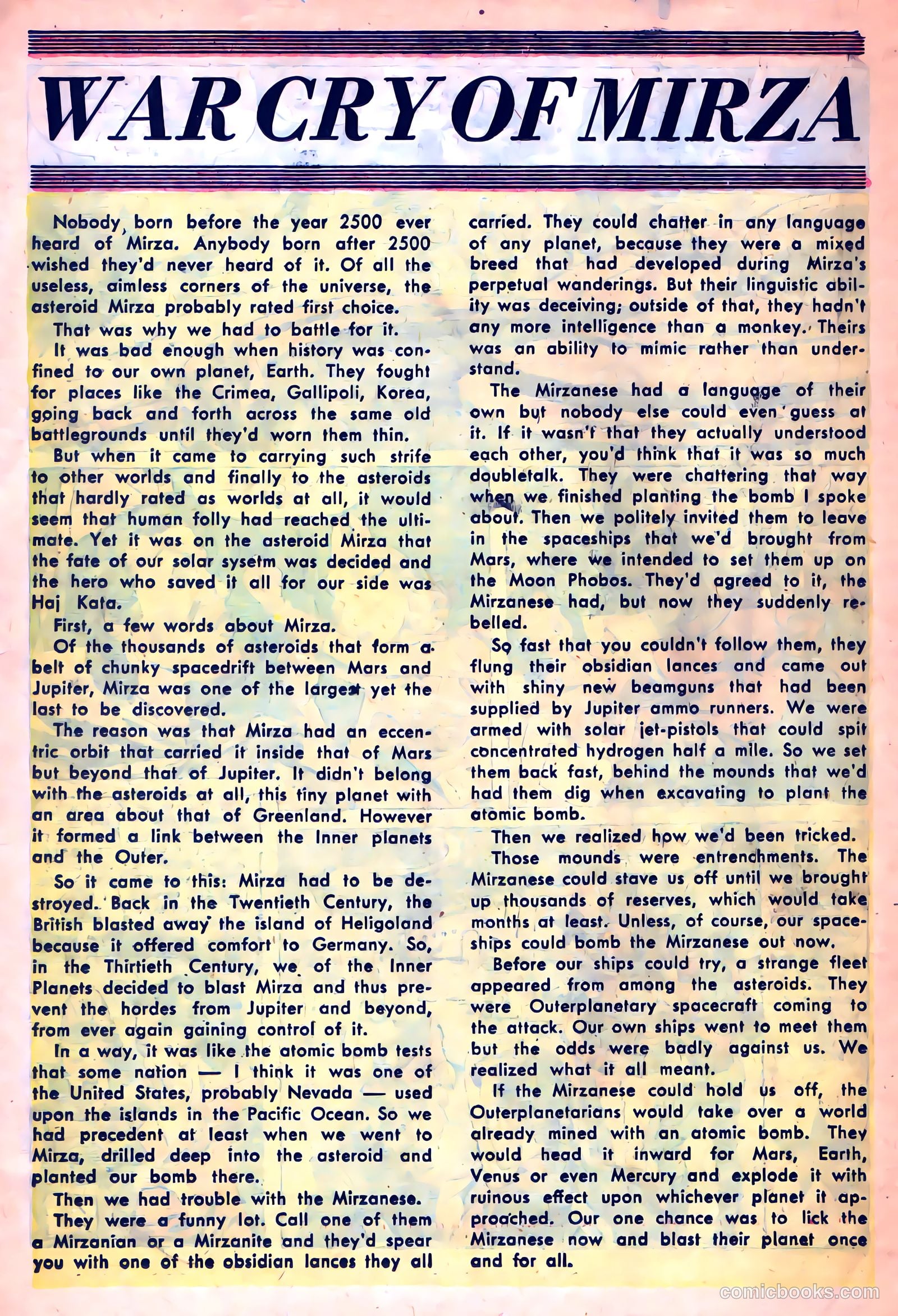 Space Adventures #3 (1959, L. Miller & Son) — page 18 of 36