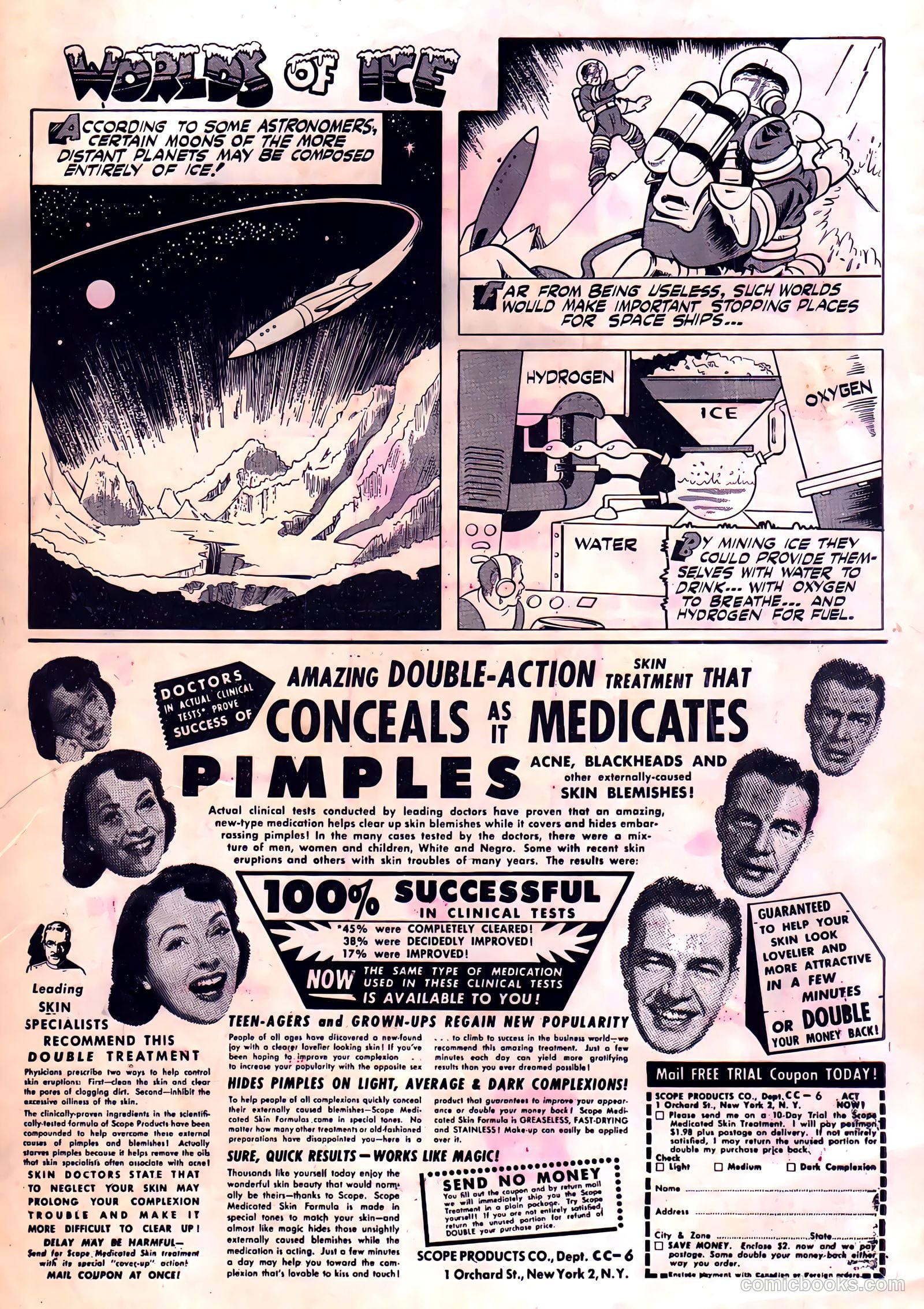 Space Adventures #3 (1959, L. Miller & Son) — page 35 of 36