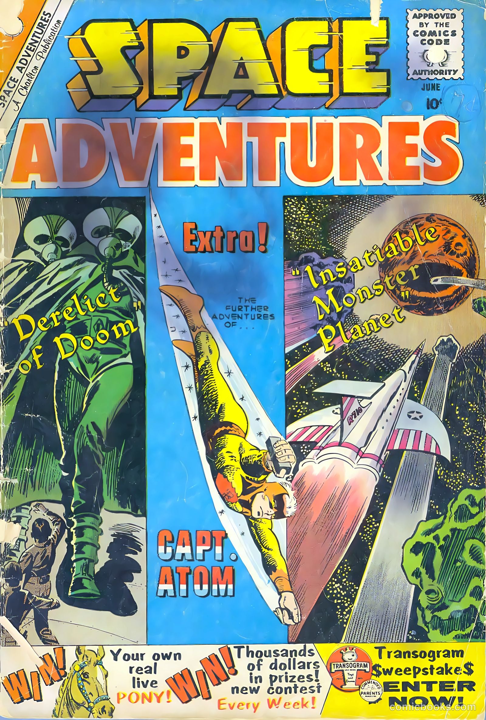 Space Adventures #34 cover