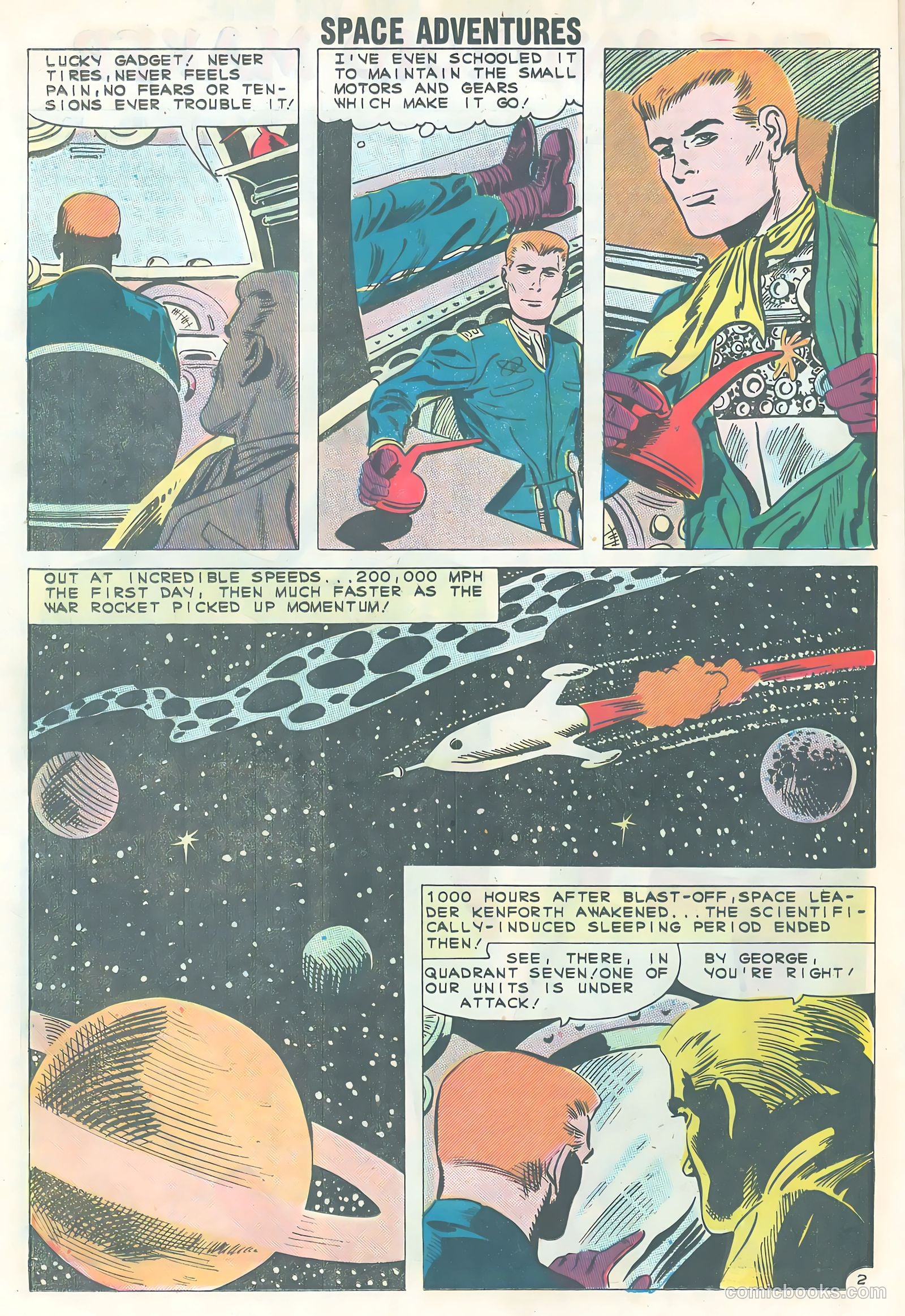 Space Adventures #41 (1961) — page 20