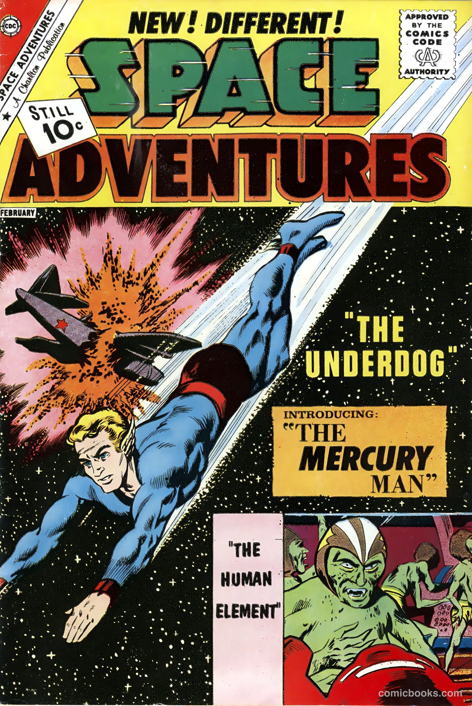 Space Adventures #44 (1962) — page 1