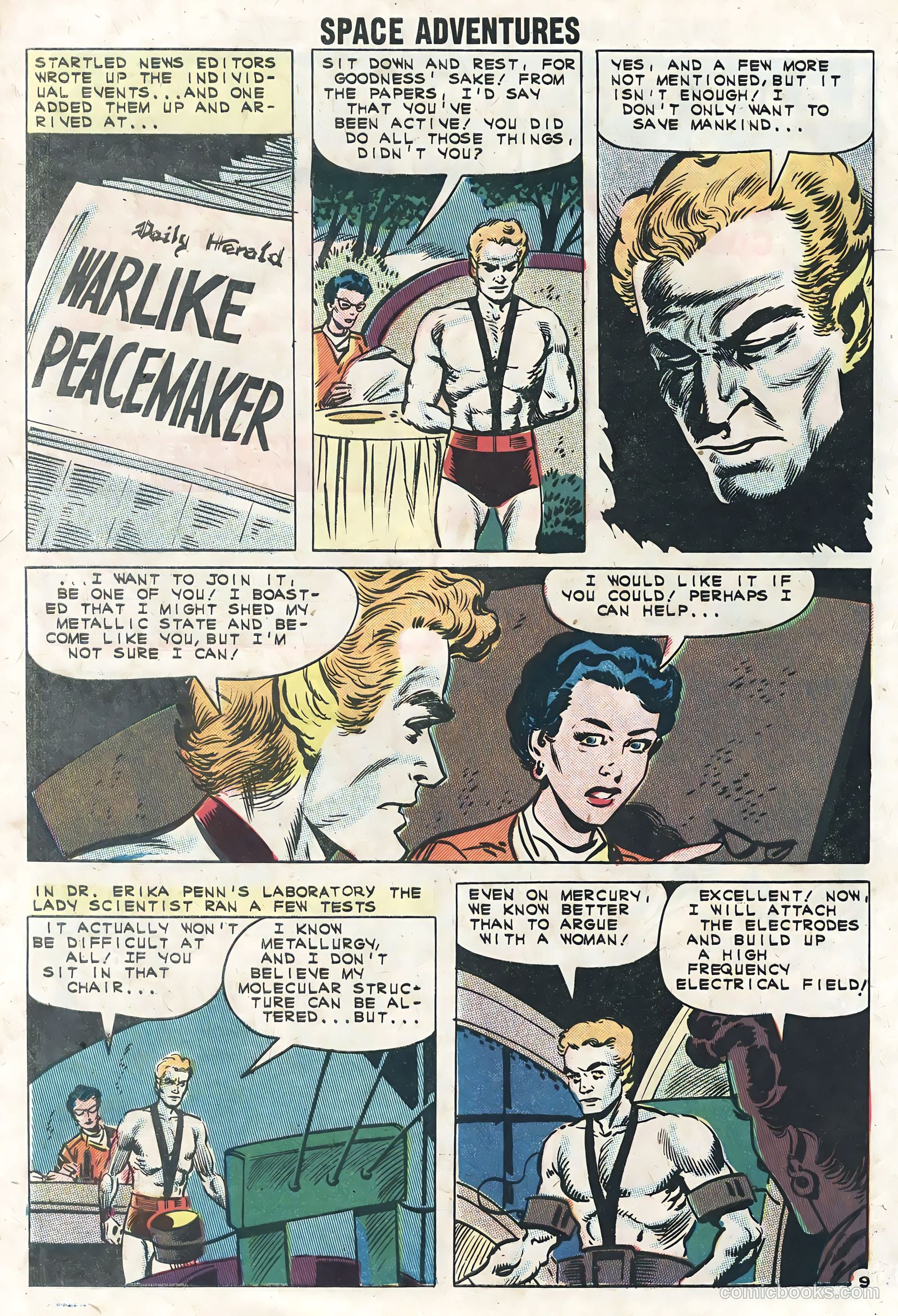 Space Adventures #44 (1962) — page 32