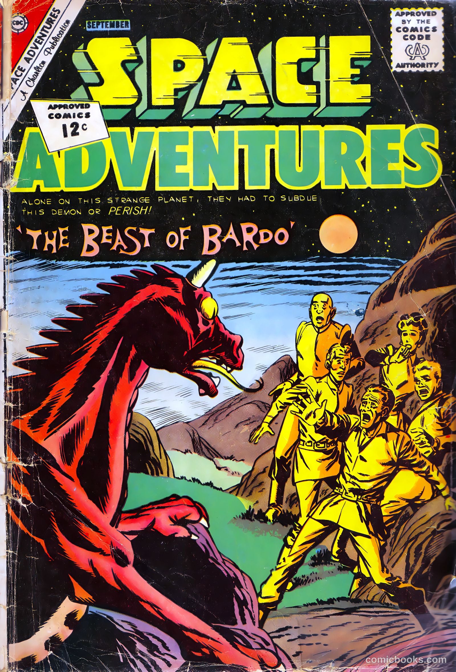 Space Adventures #47 (1962) — page 1