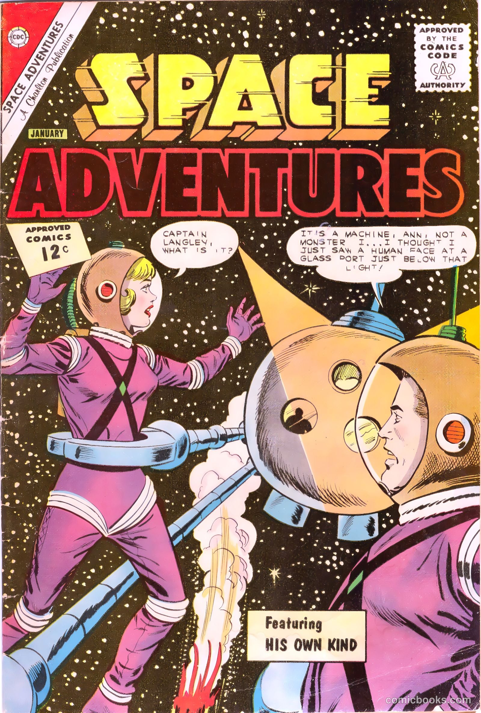 Space Adventures #49 cover