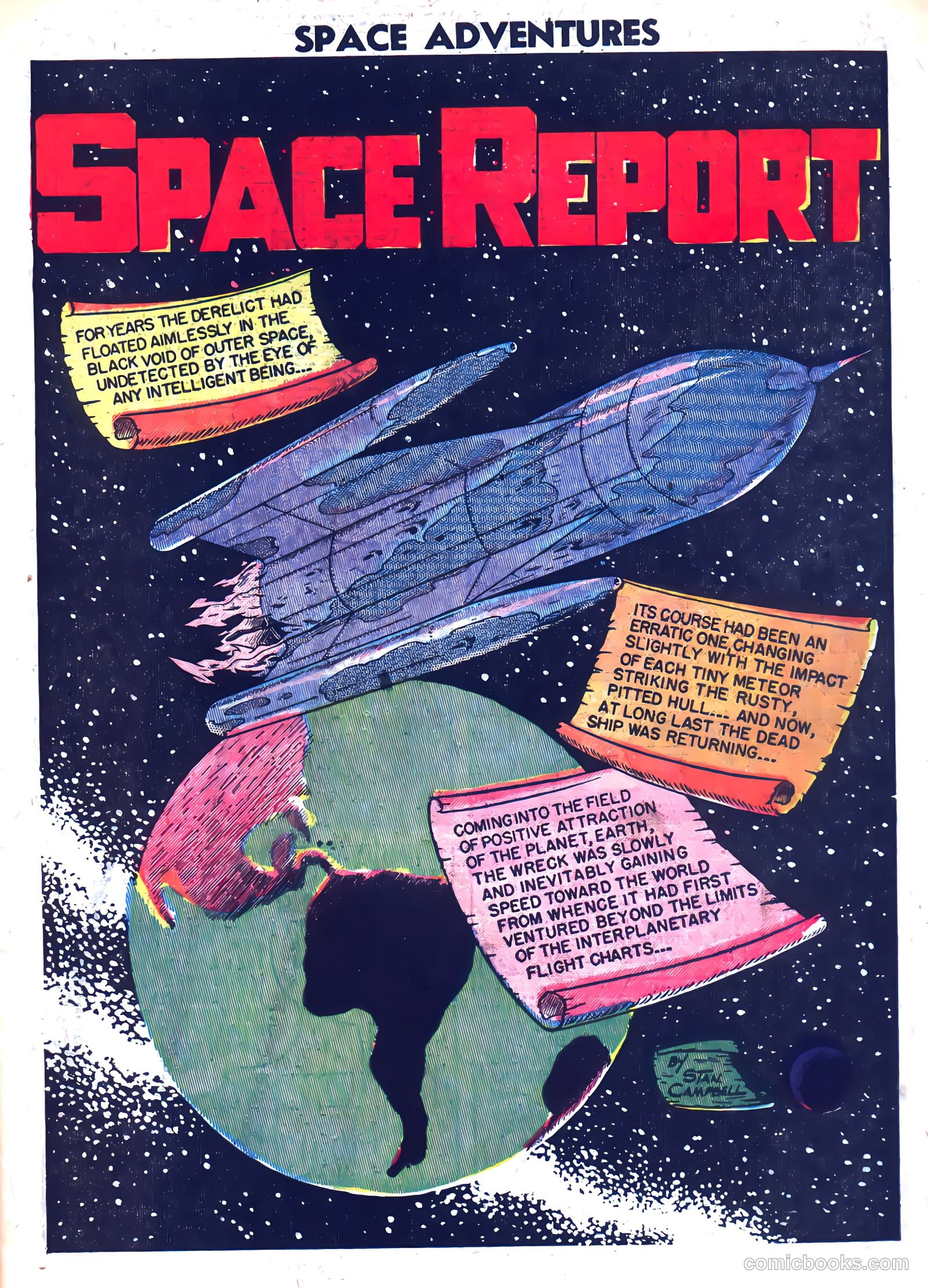 Space Adventures #5 (1953) — page 3 of 35