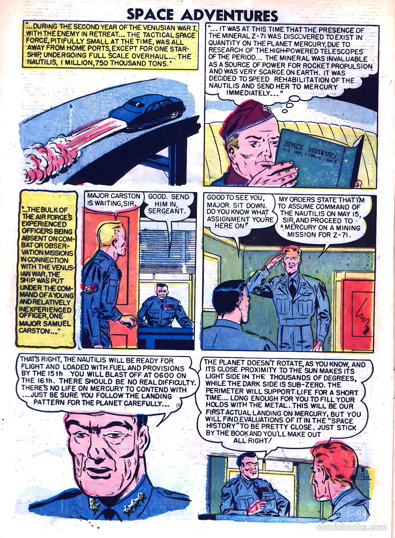 Space Adventures #5 (1953) — page 6 of 35