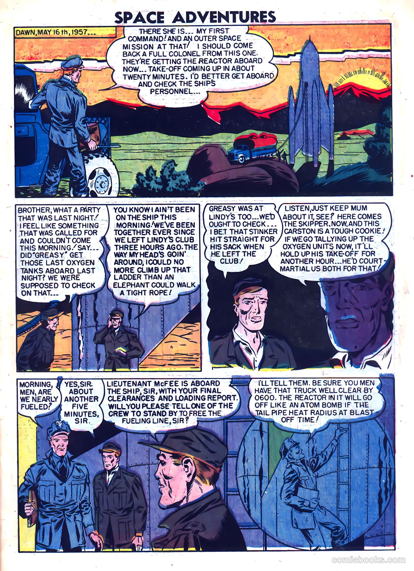 Space Adventures #5 (1953) — page 7 of 35