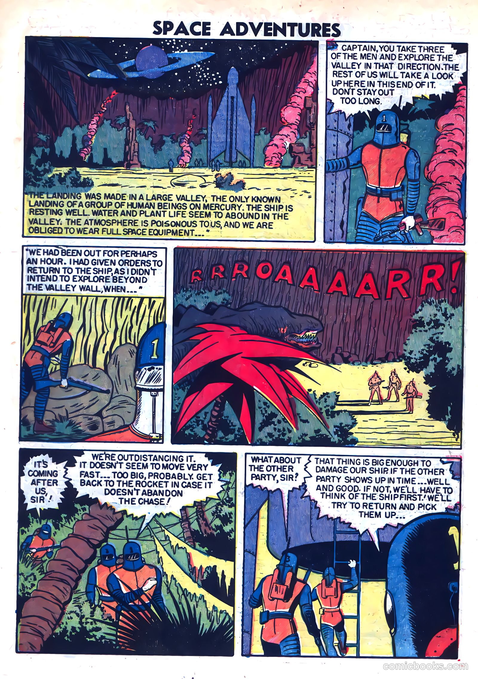 Space Adventures #5 (1953) — page 10 of 35