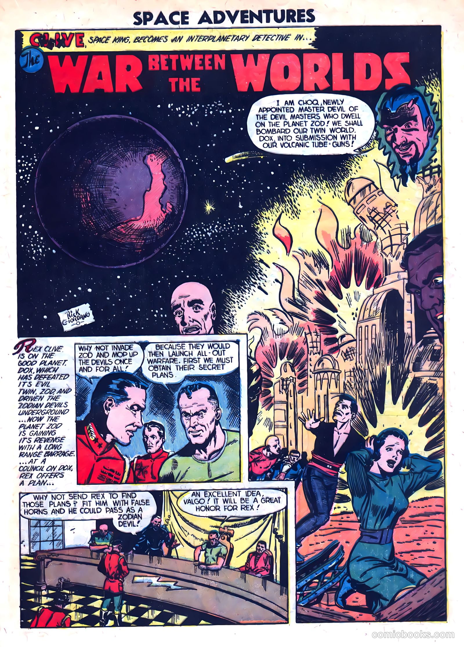 Space Adventures #5 (1953) — page 21 of 35