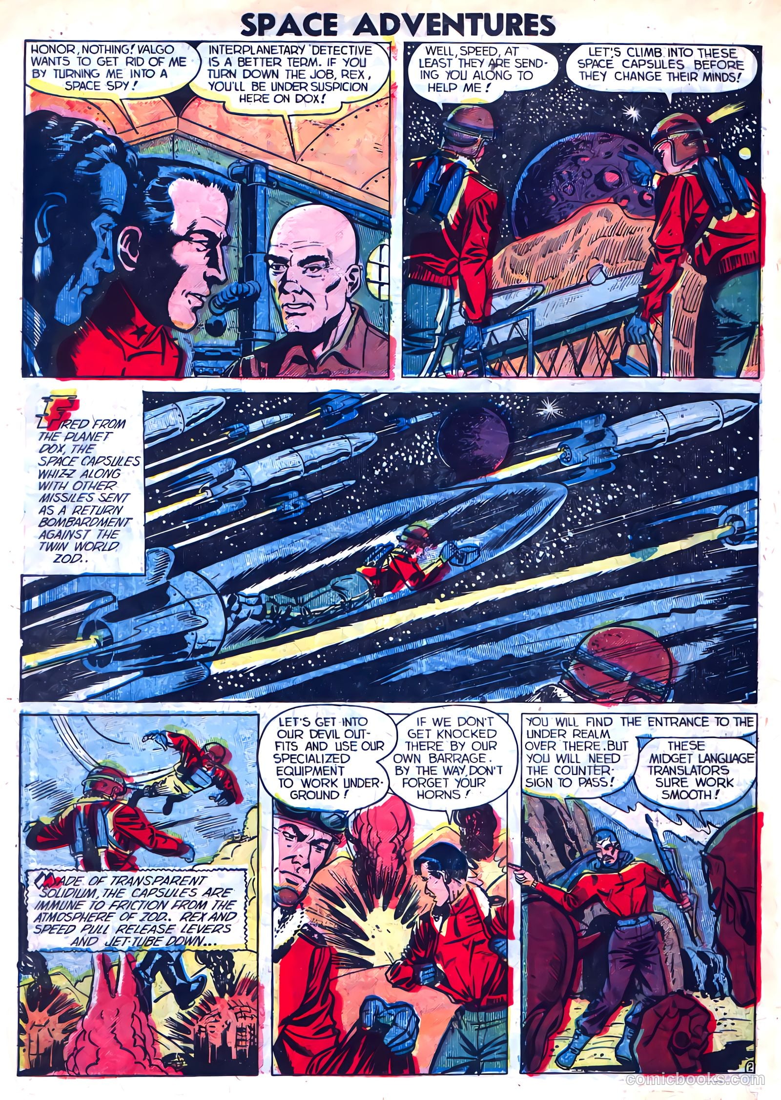 Space Adventures #5 (1953) — page 22 of 35