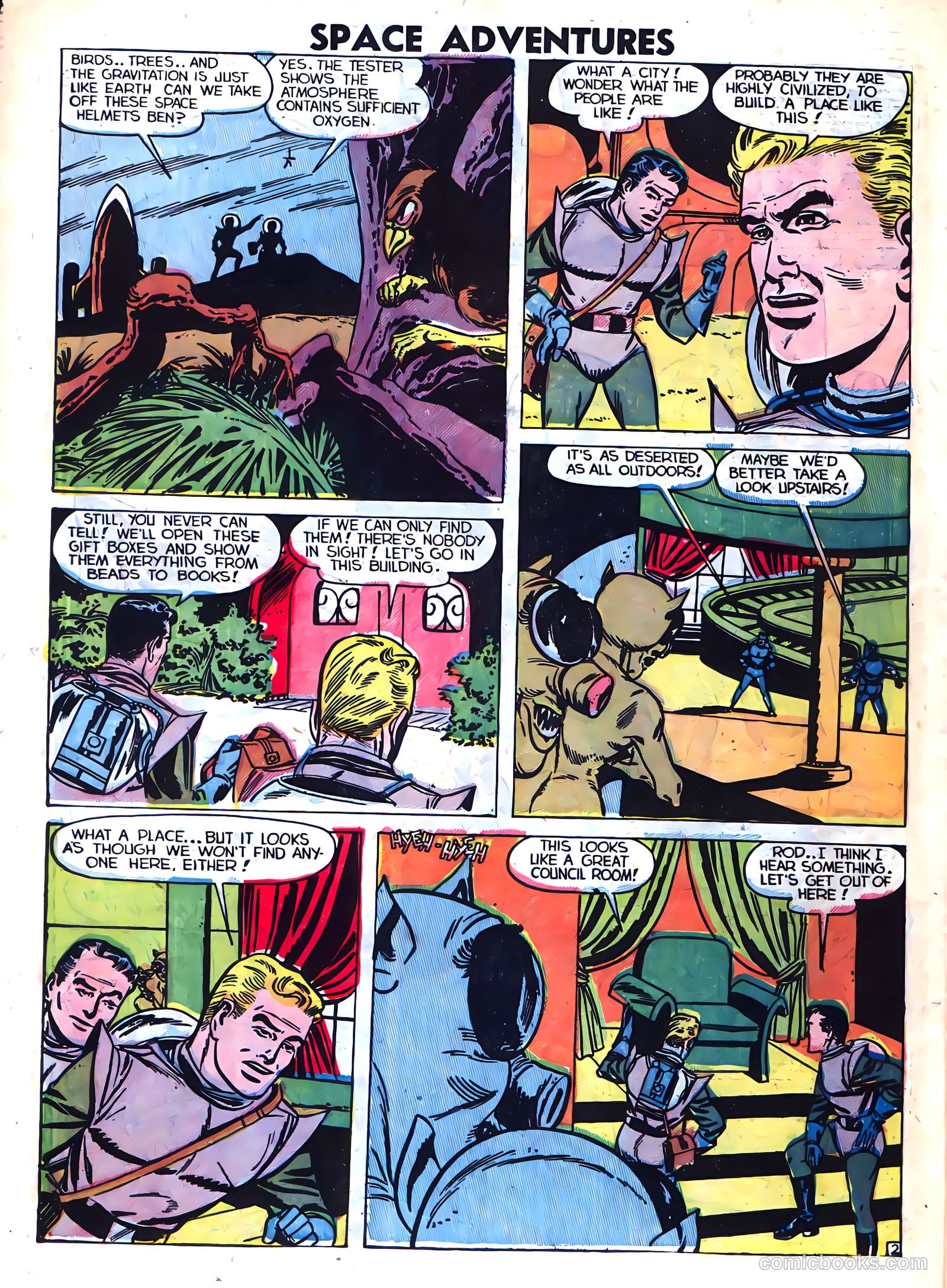 Space Adventures #5 (1953) — page 30 of 35