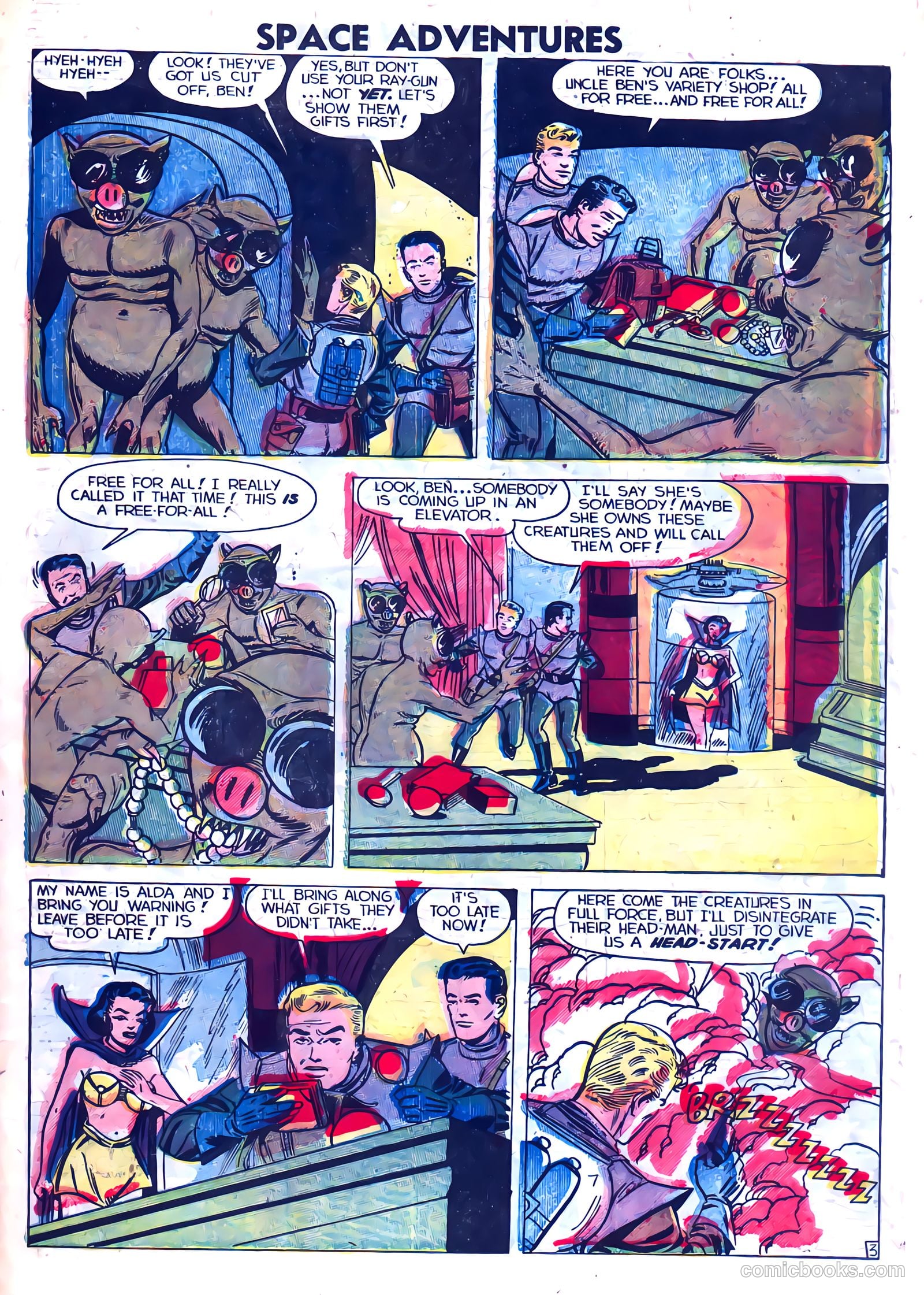 Space Adventures #5 (1953) — page 31 of 35