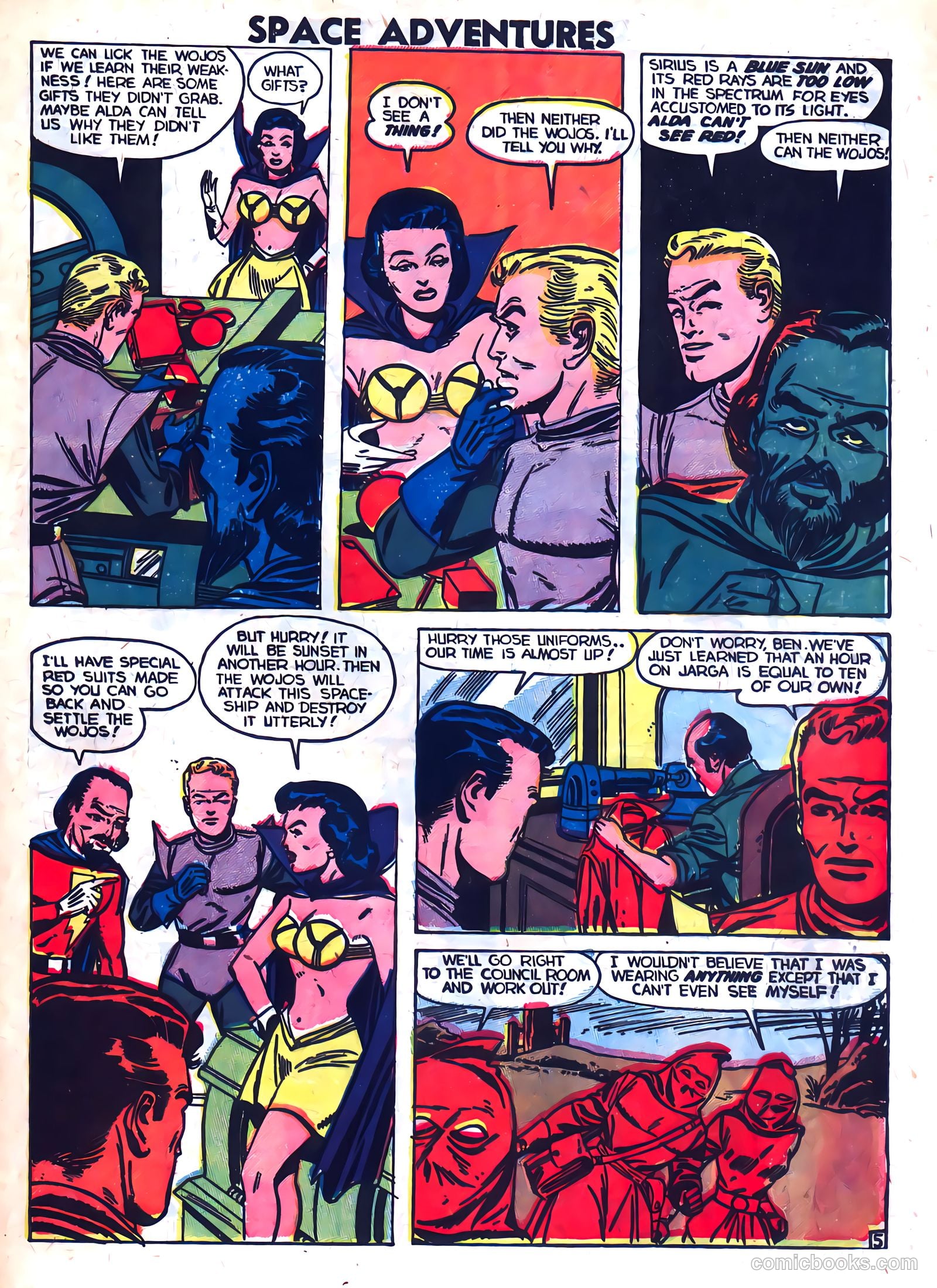 Space Adventures #5 (1953) — page 33 of 35