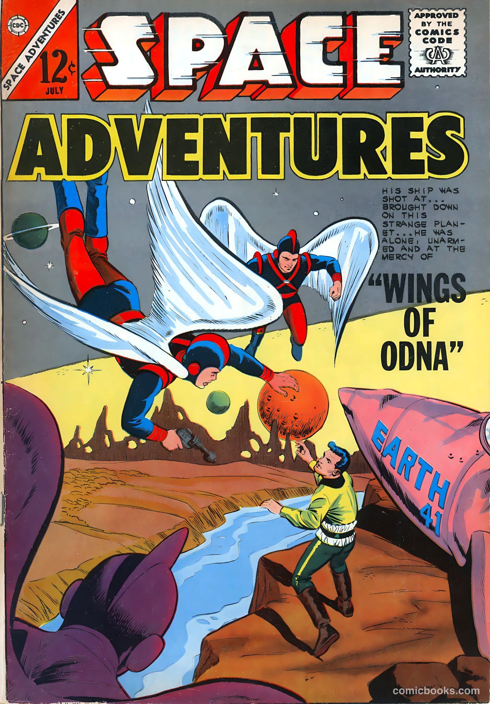 Space Adventures #52 cover