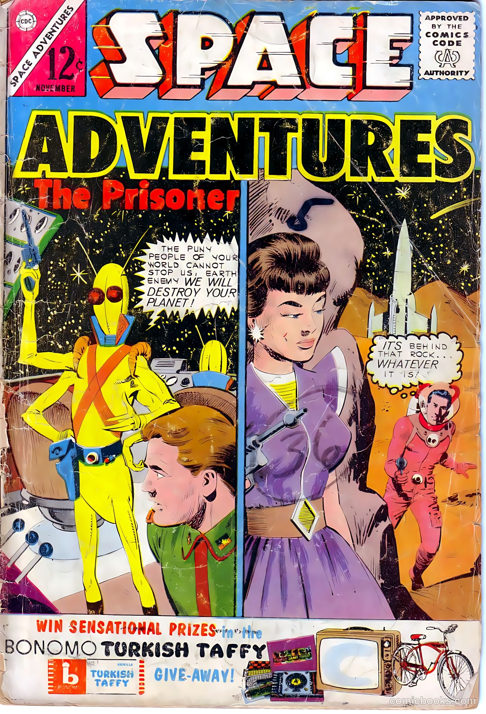 Space Adventures #54 (1965) — page 1
