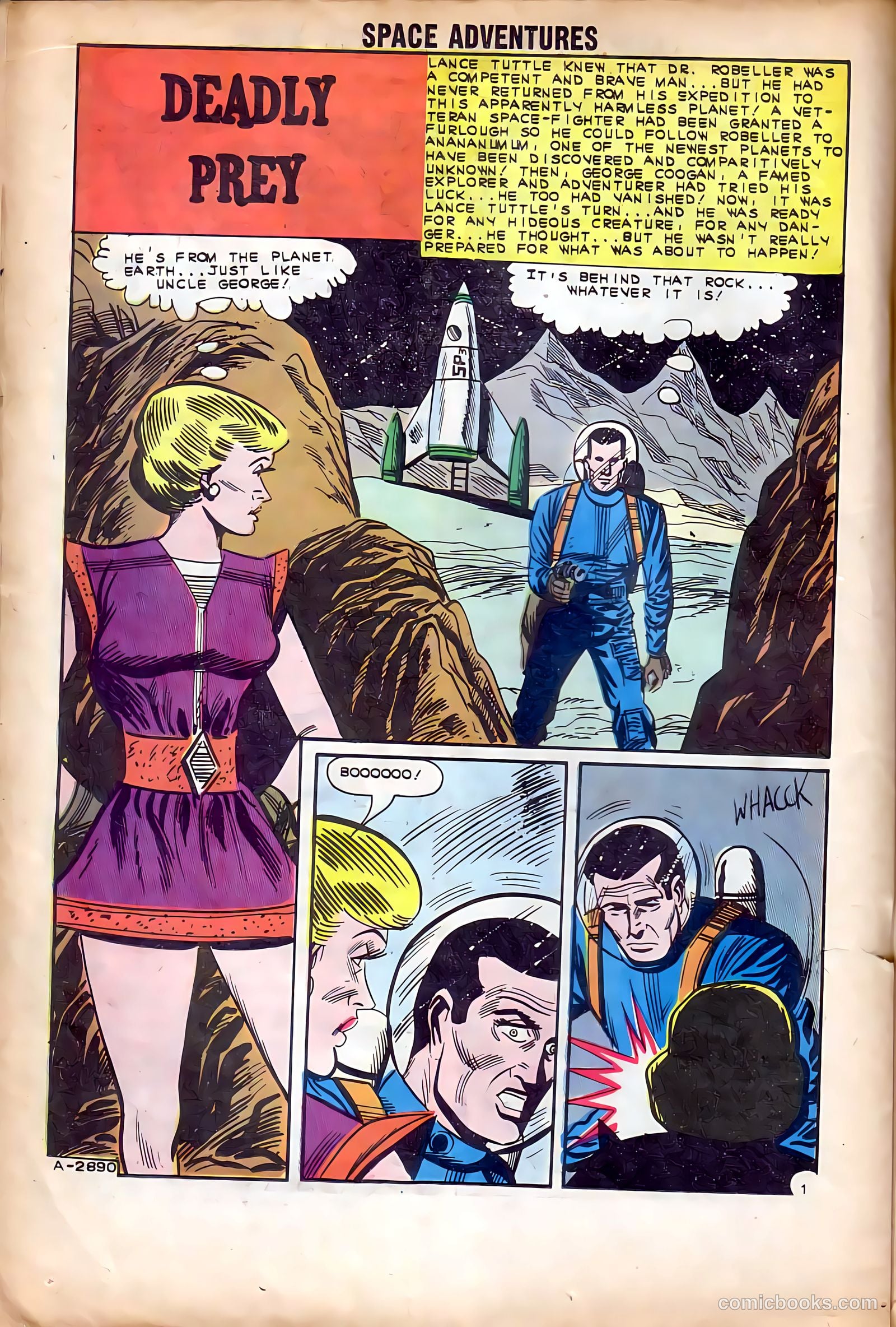 Space Adventures #54 (1965) — page 20