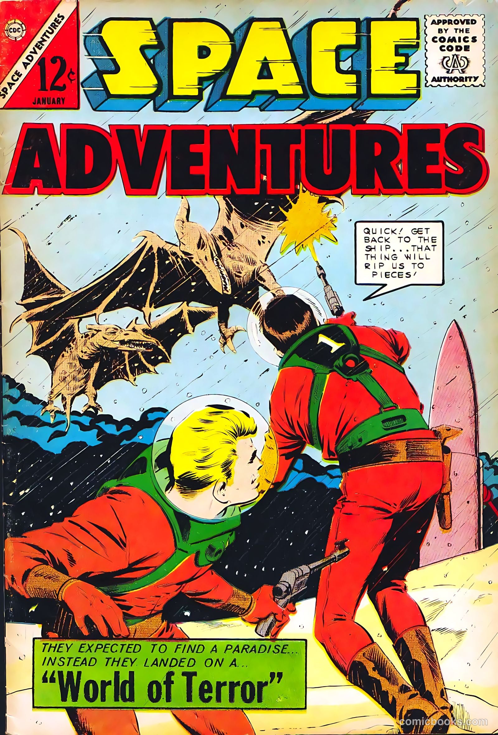 Space Adventures #55 (1964) — page 1