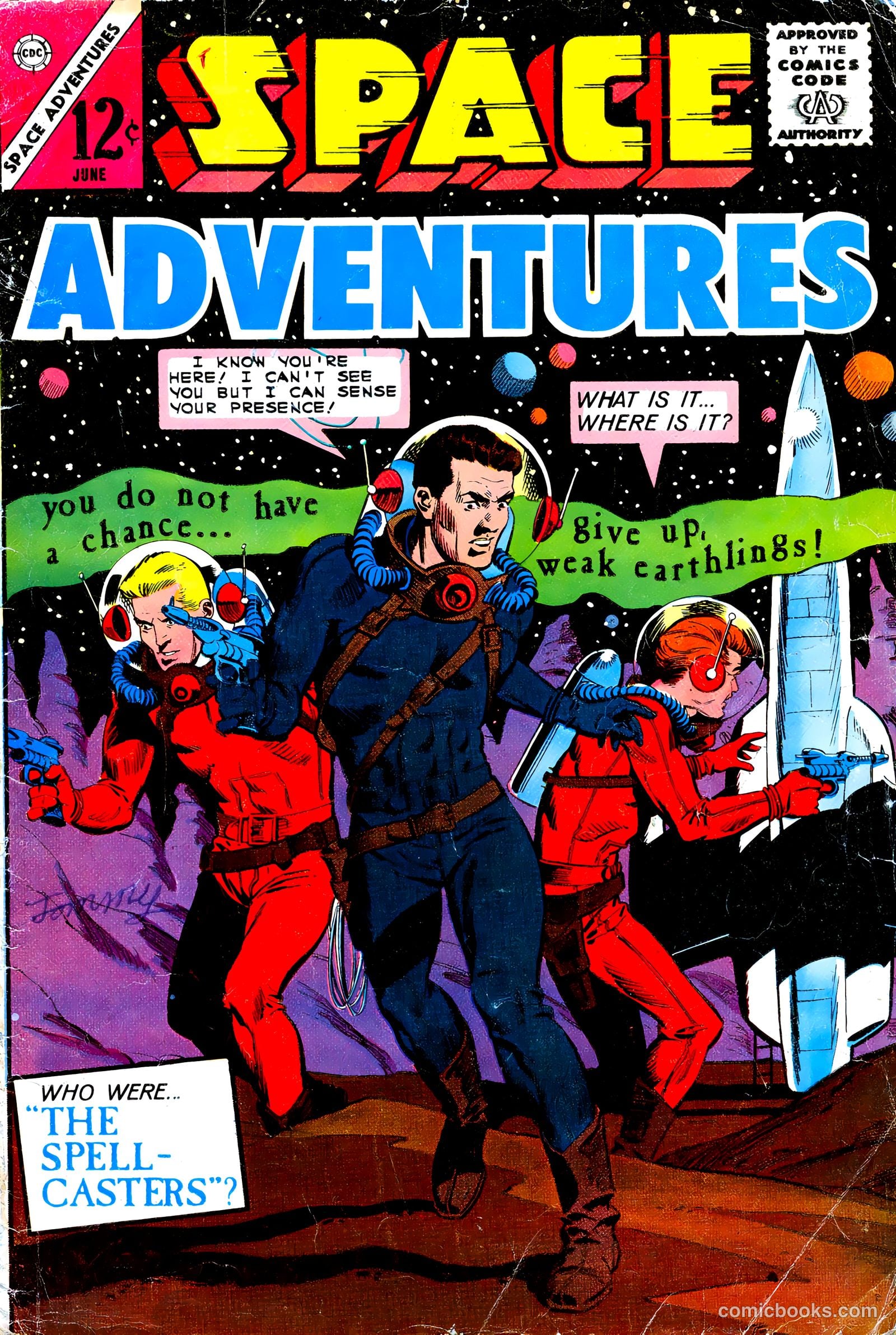 Space Adventures #57 (1964) — page 1