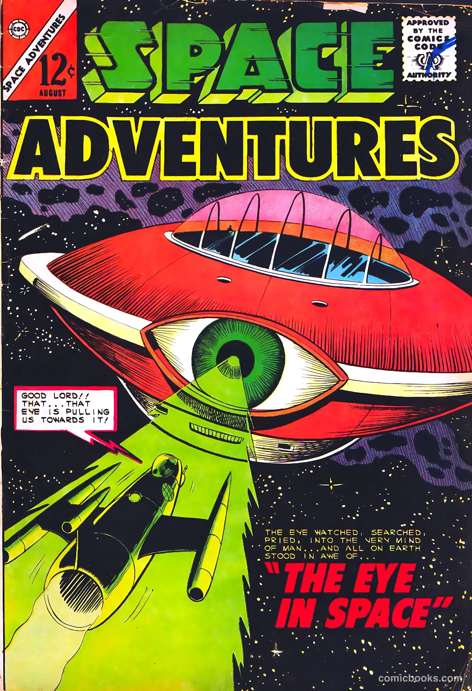 Space Adventures #58 cover