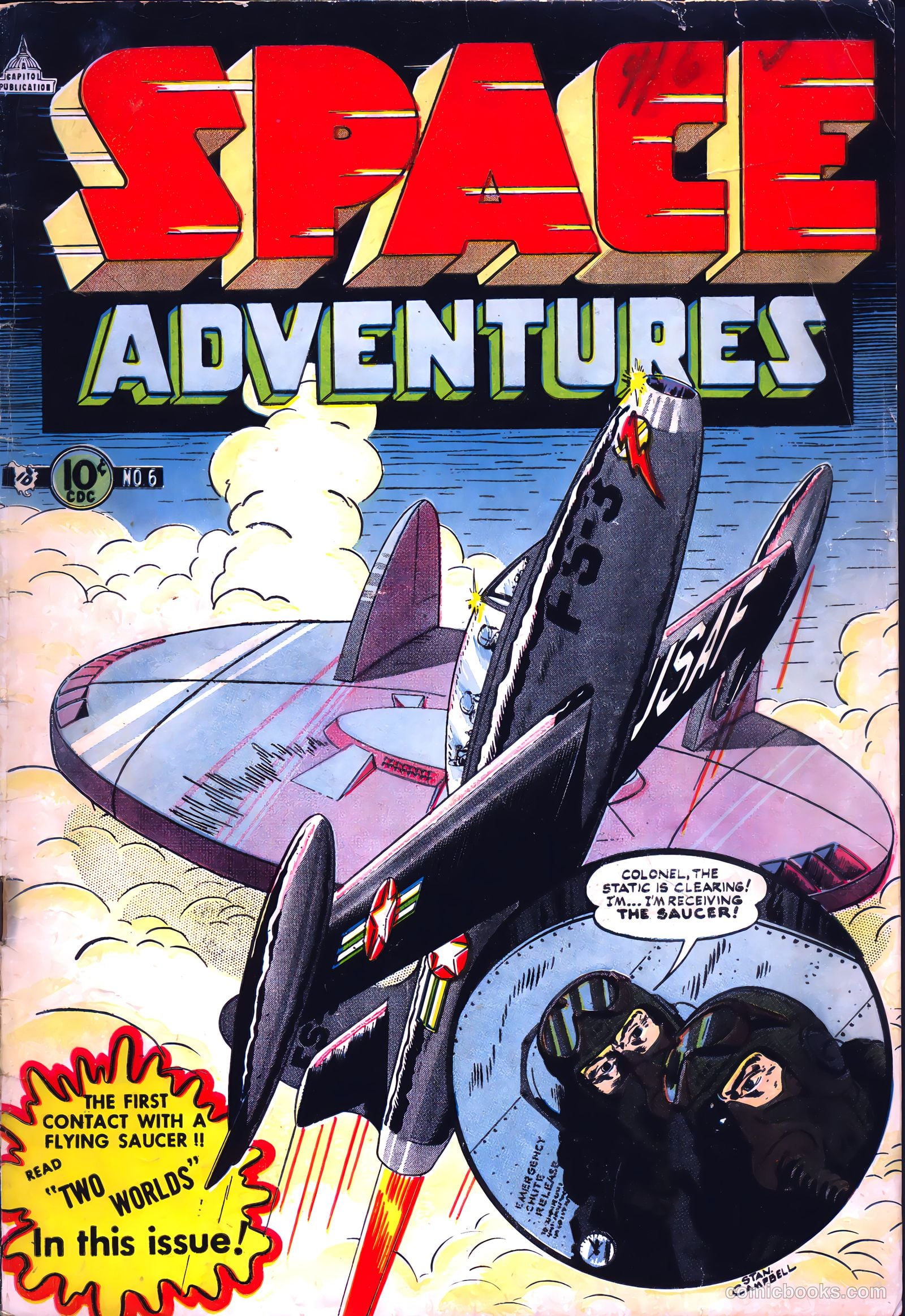 Space Adventures #6 cover