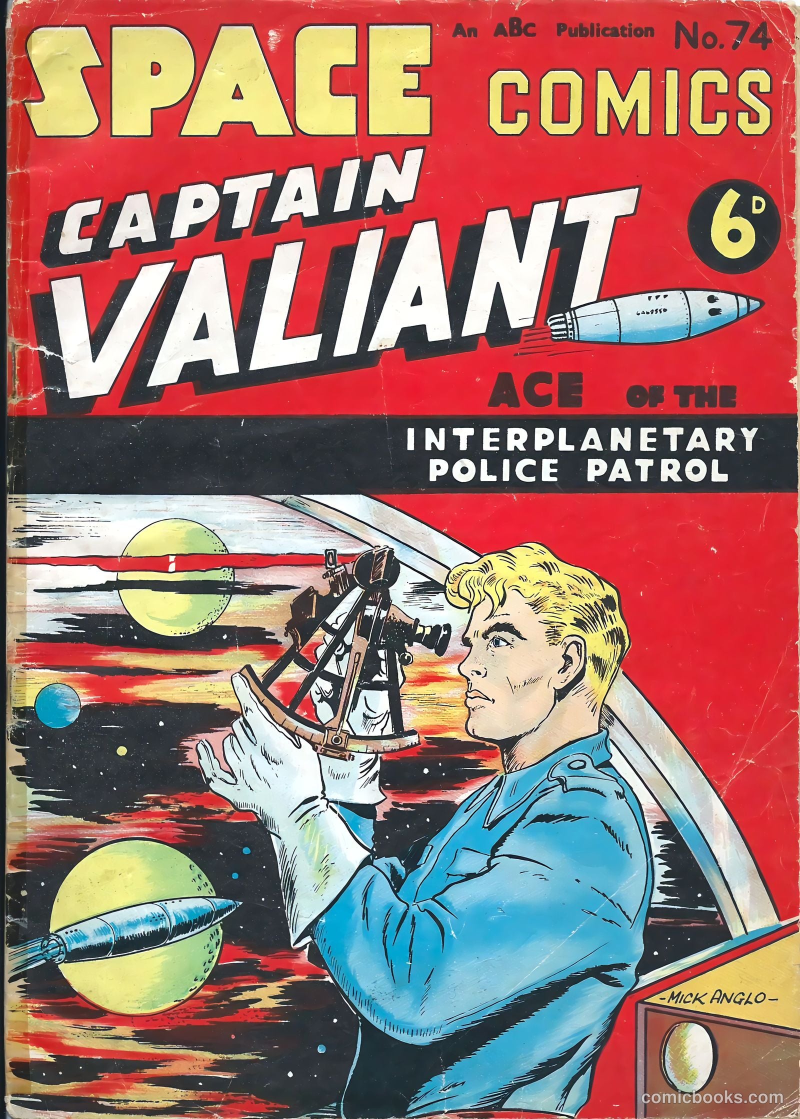 Space Comics #74 (1954) — page 1 of 28