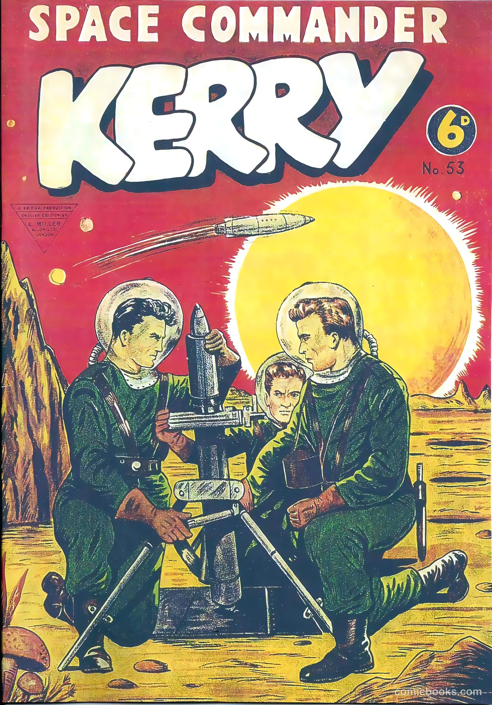 Space Commander Kerry #53 cover
