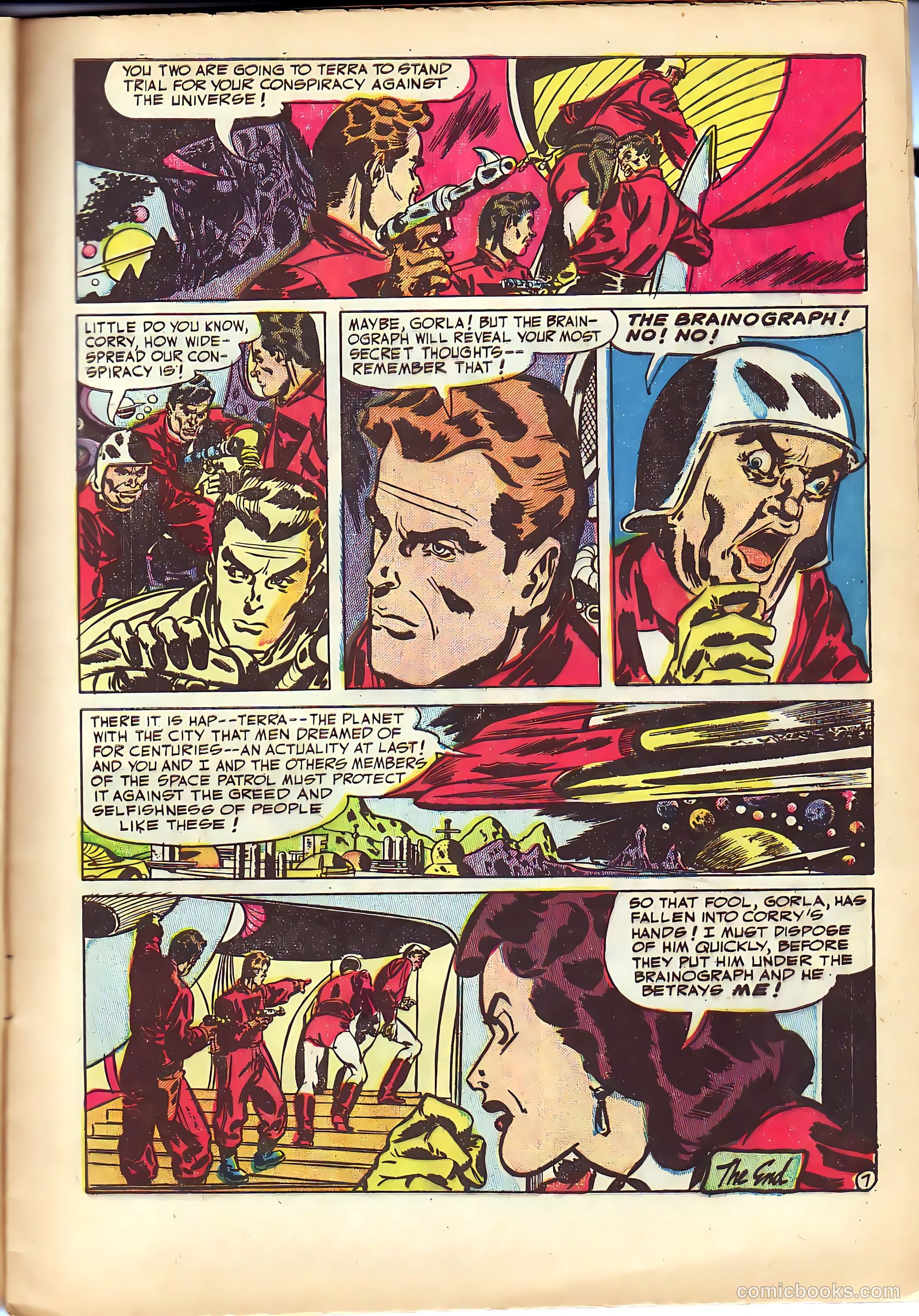 Space Patrol #1 (1952) — page 10