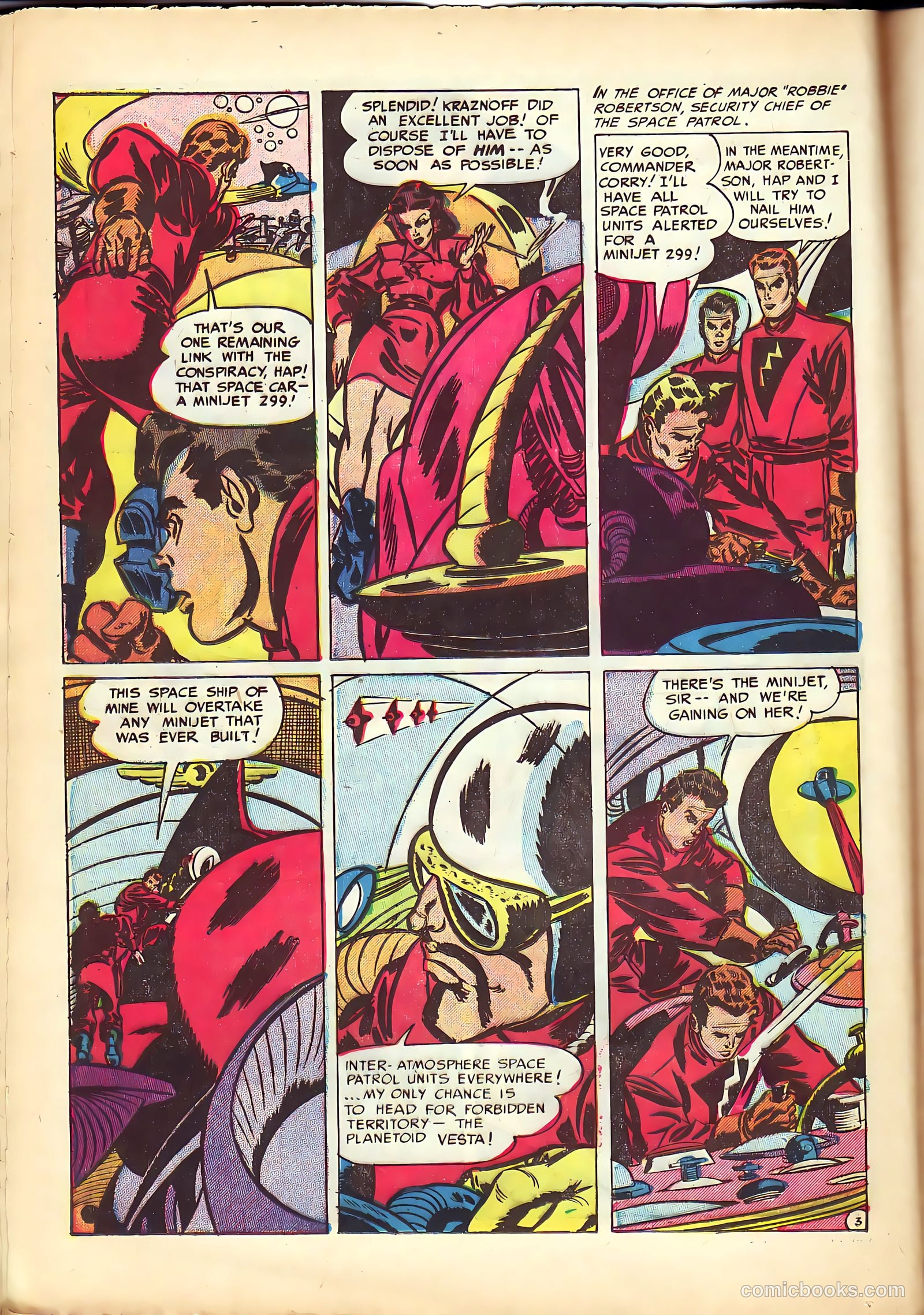Space Patrol #1 (1952) — page 13