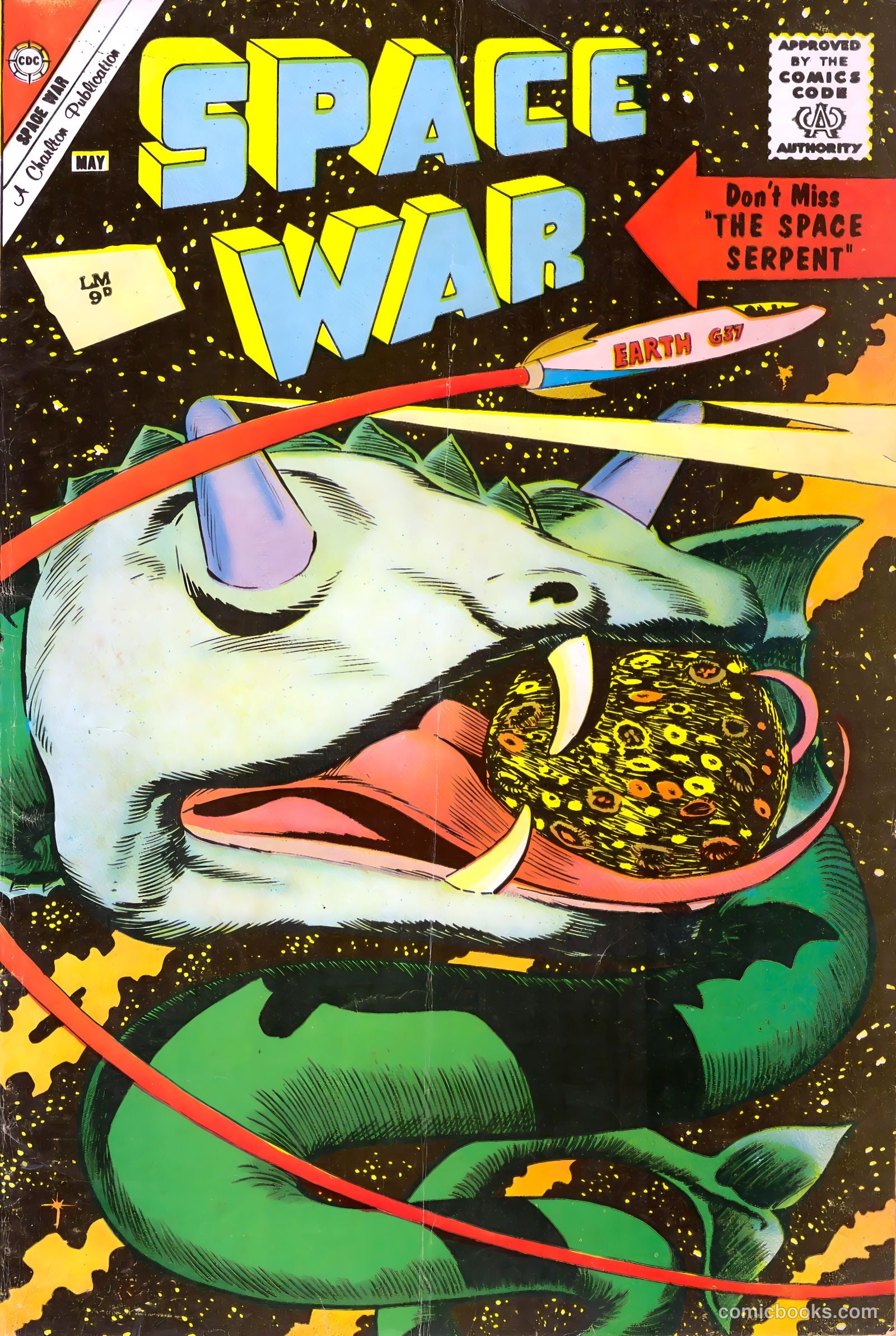 Space War #16 cover