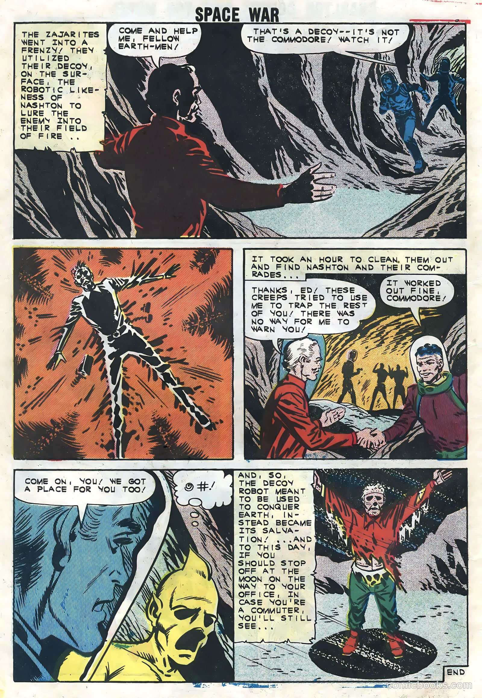 Space War #17 (1962) — page 10