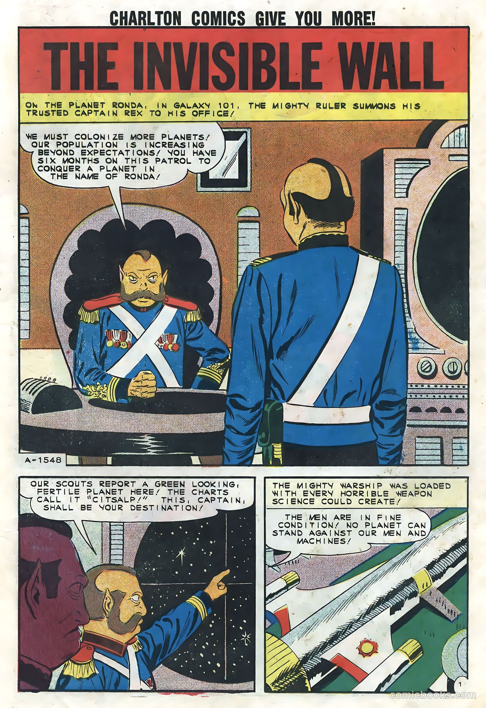 Space War #17 (1962) — page 11