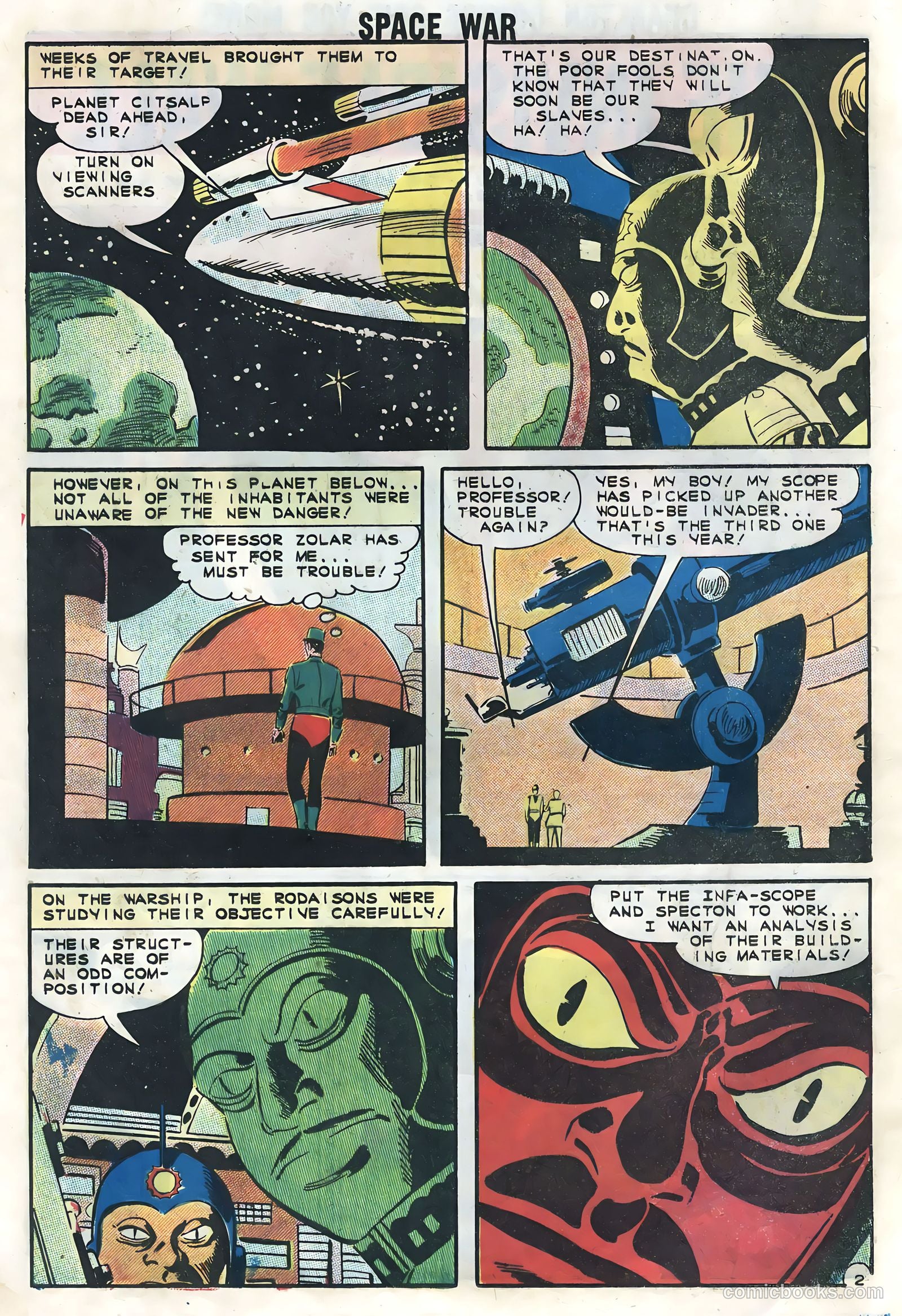 Space War #17 (1962) — page 12