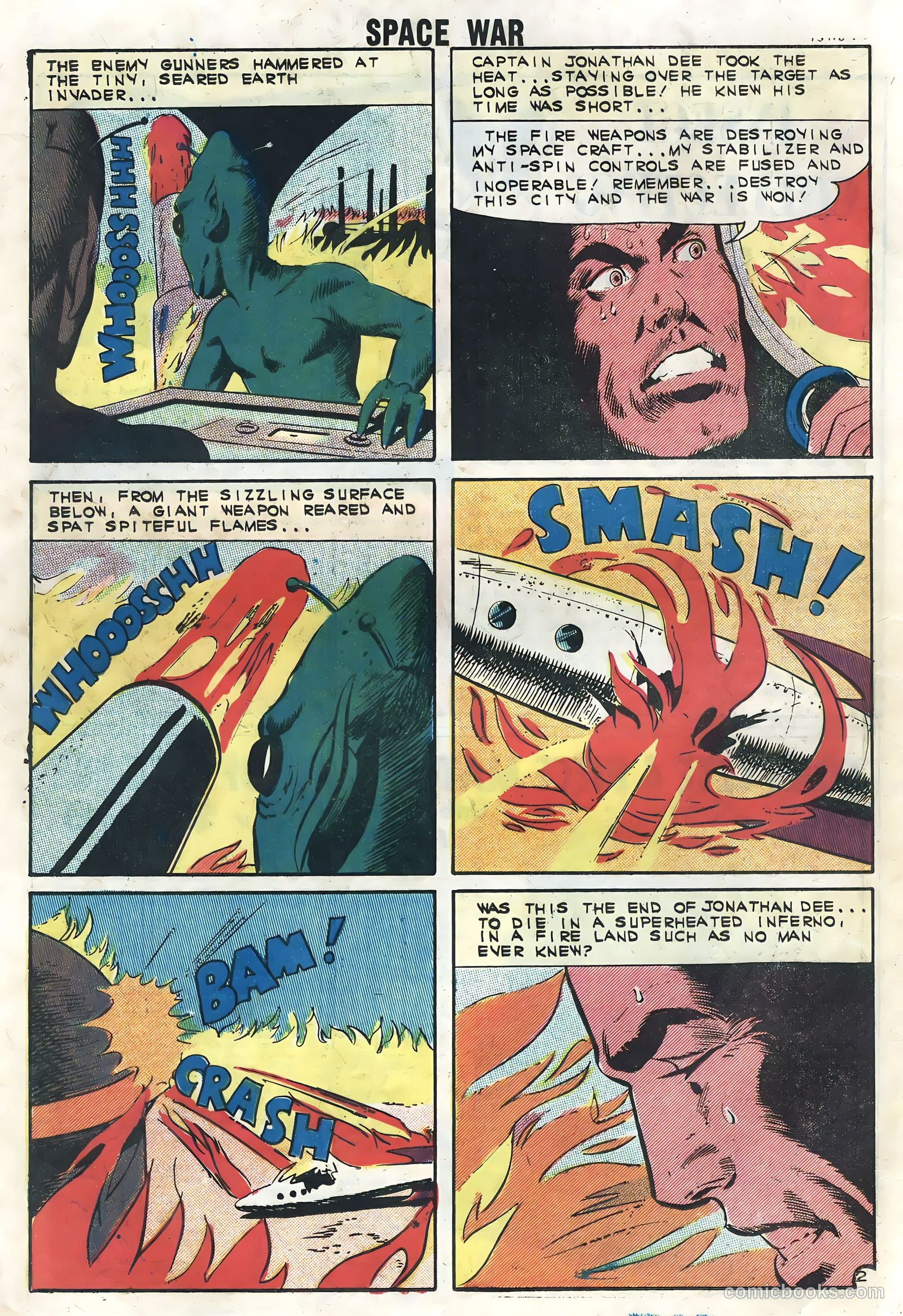 Space War #17 (1962) — page 16