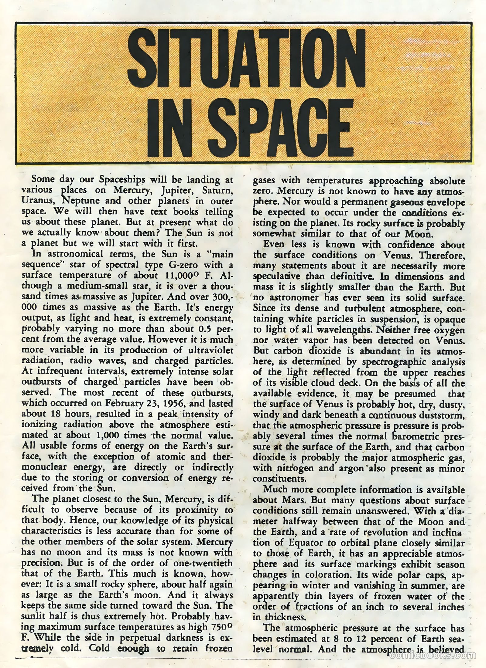 Space War #17 (1962) — page 23