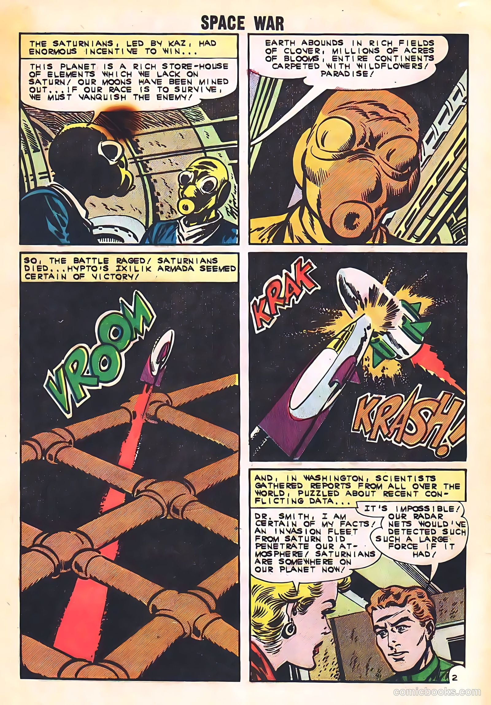 Space War #18 (1962) — page 4
