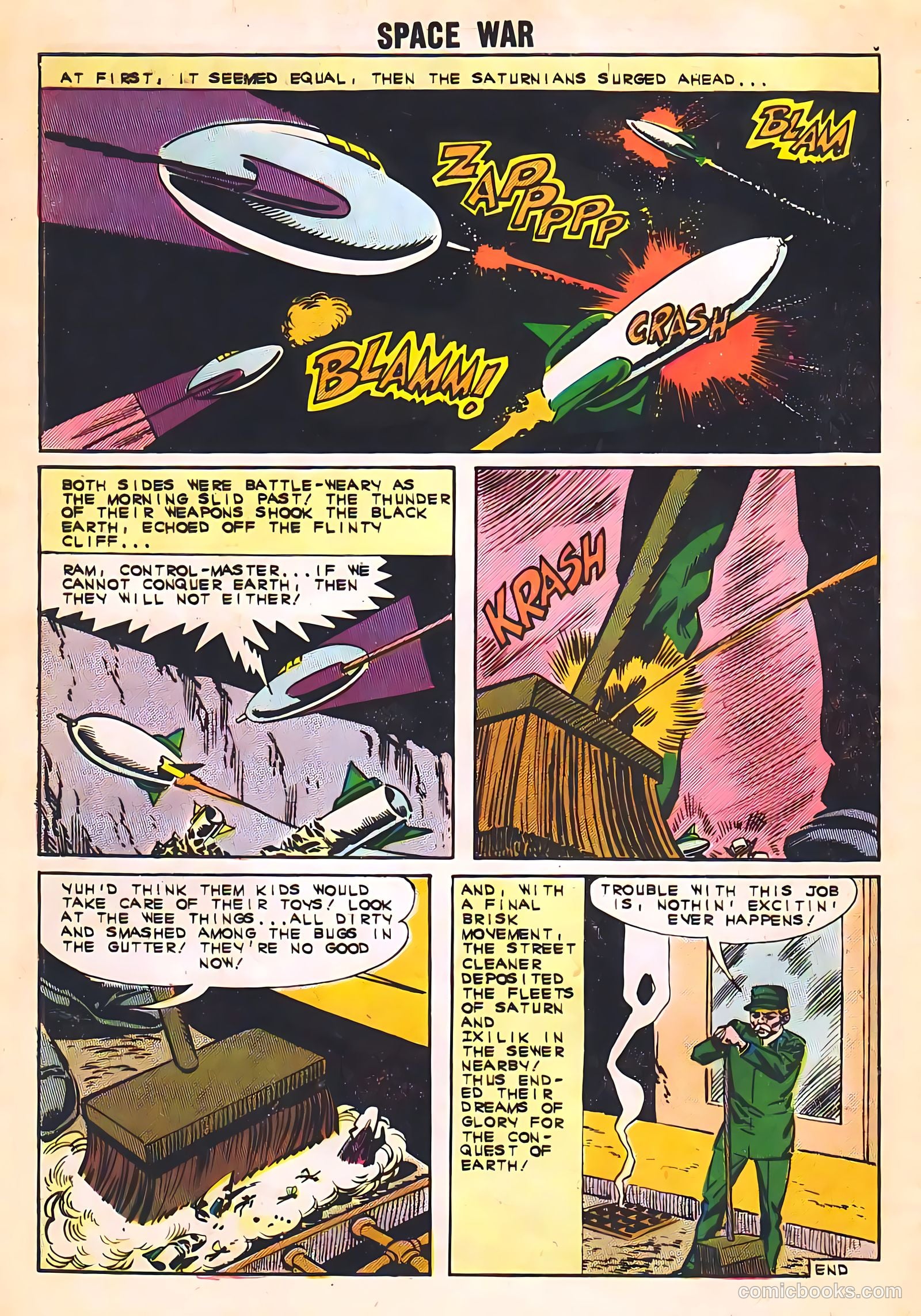 Space War #18 (1962) — page 10
