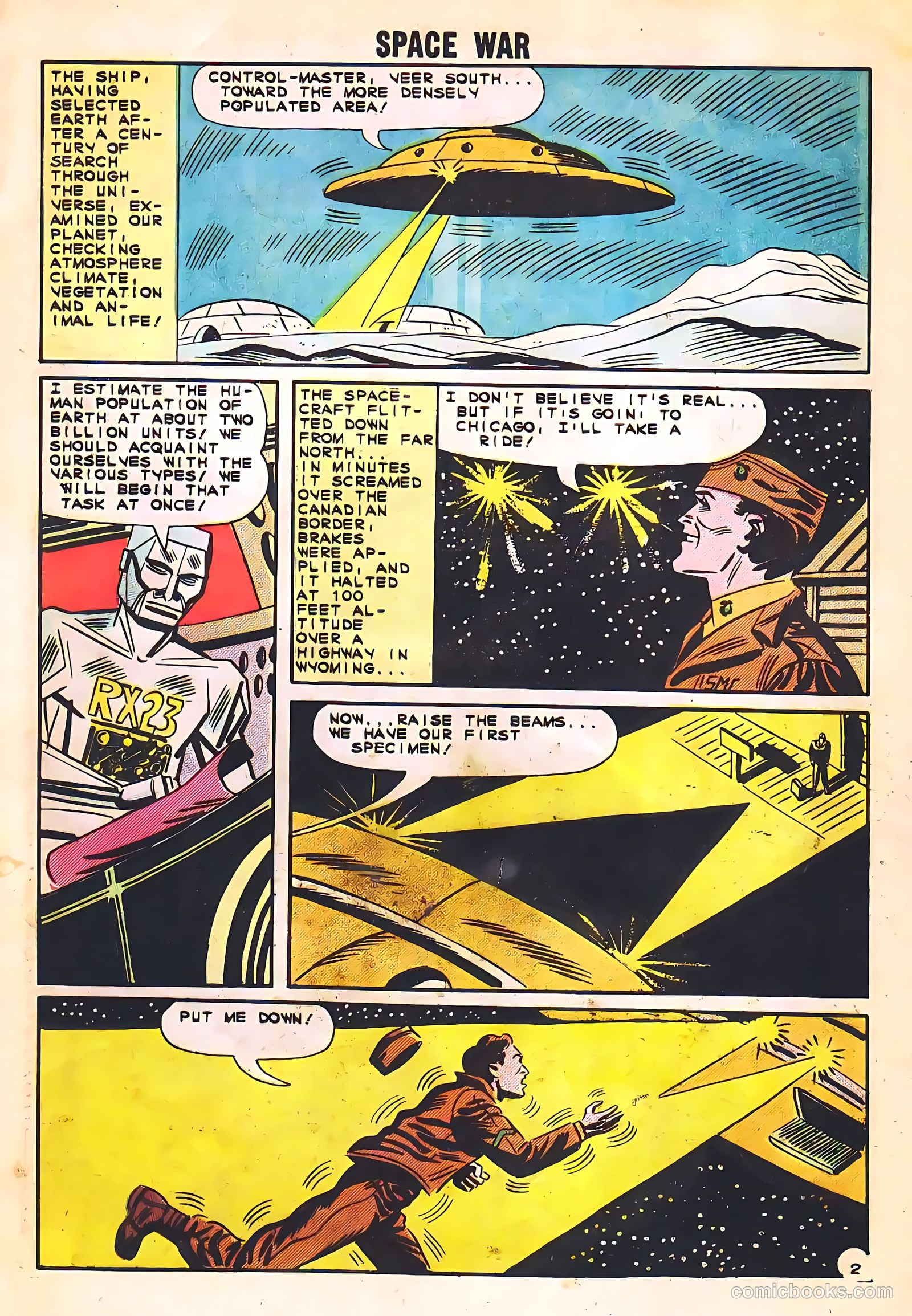 Space War #18 (1962) — page 28
