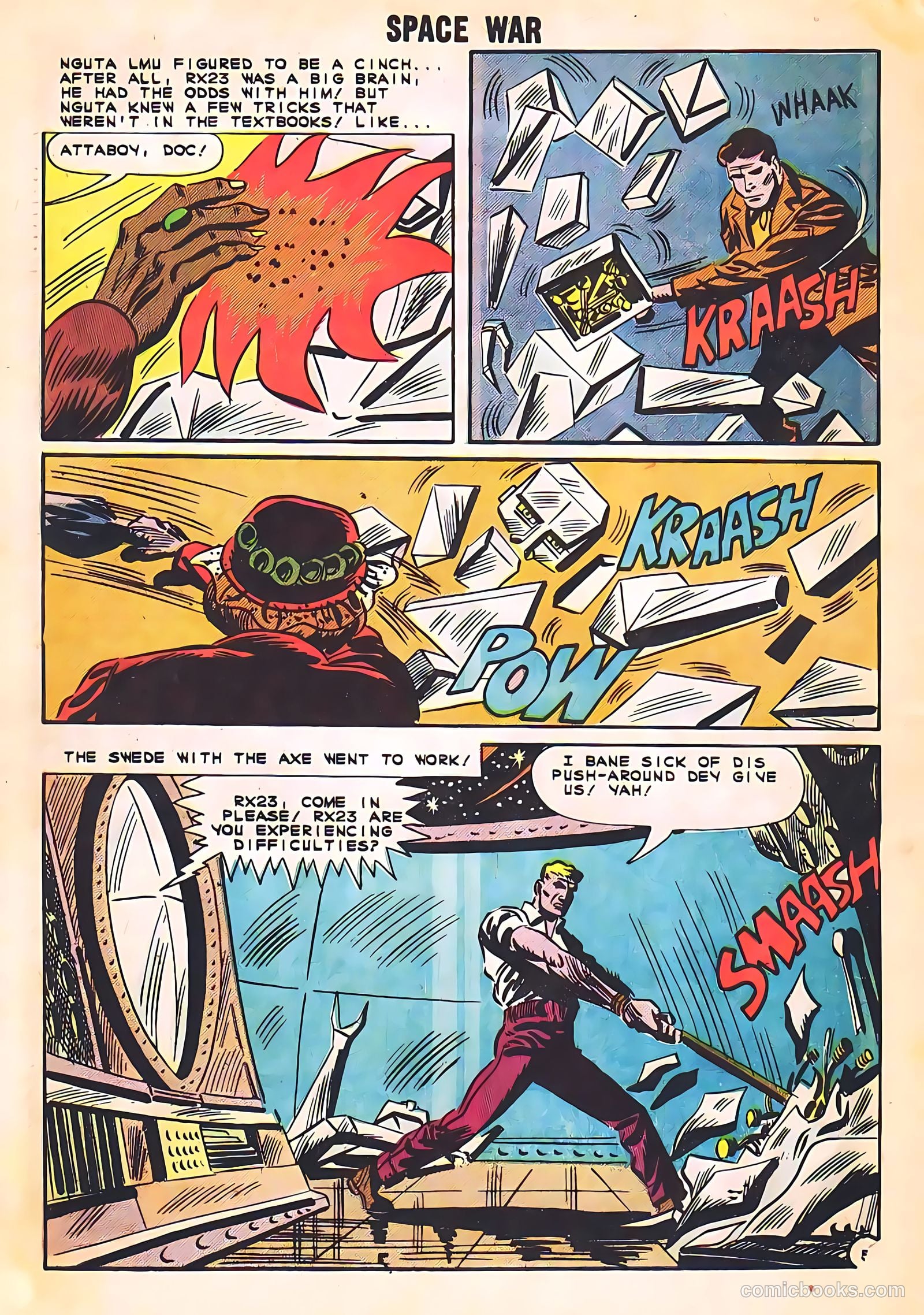 Space War #18 (1962) — page 32