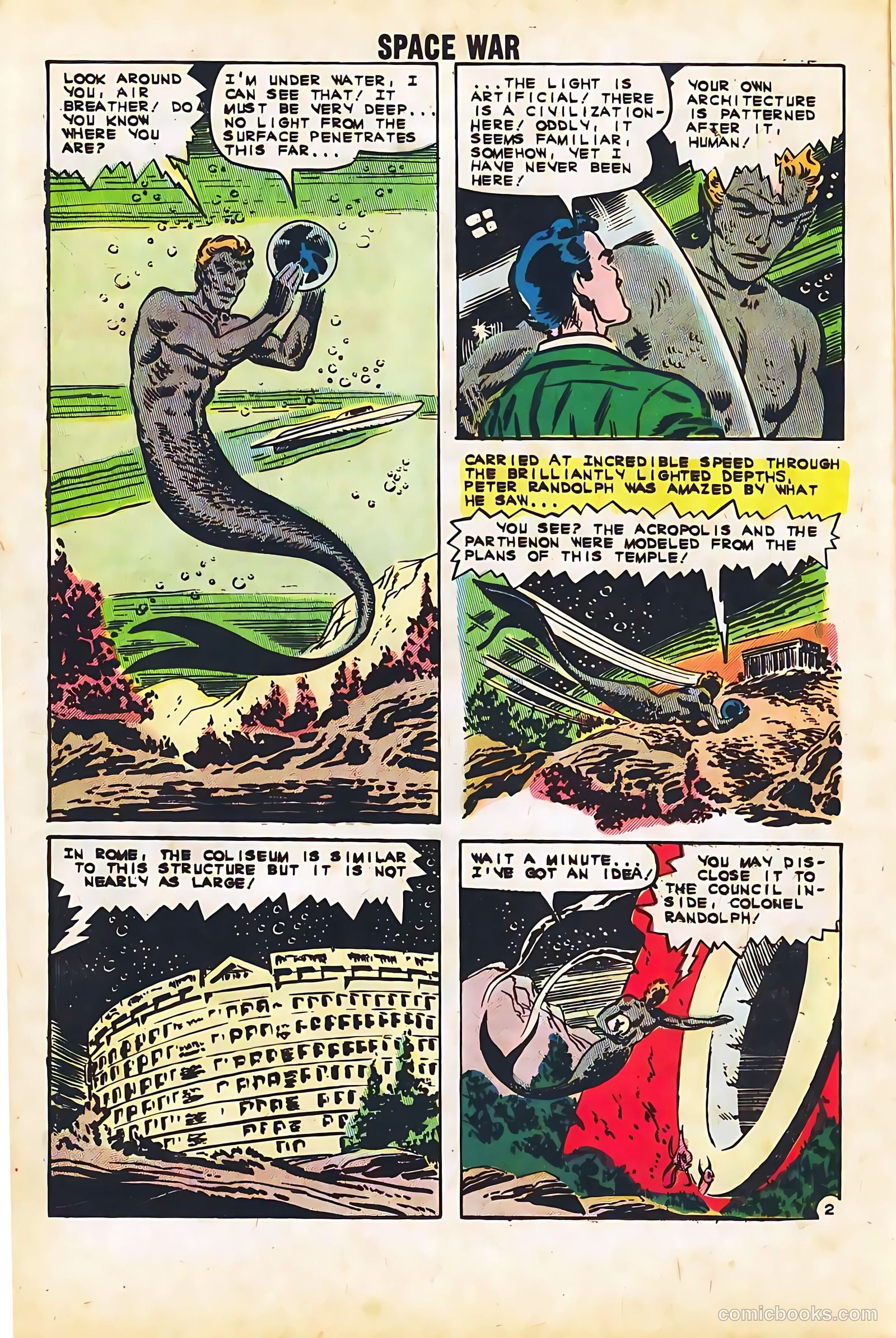 Space War #19 (1962) — page 16