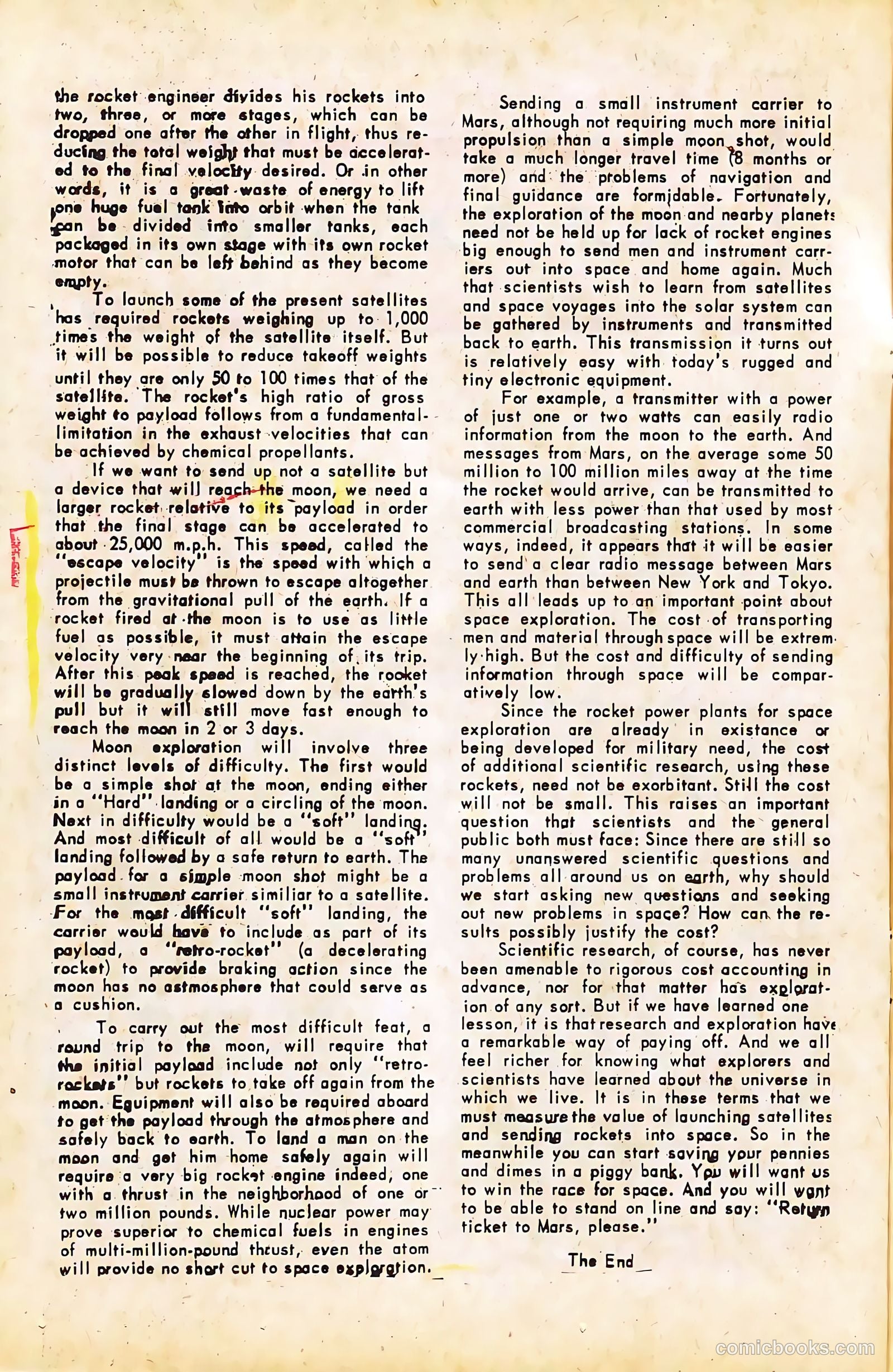 Space War #19 (1962) — page 20