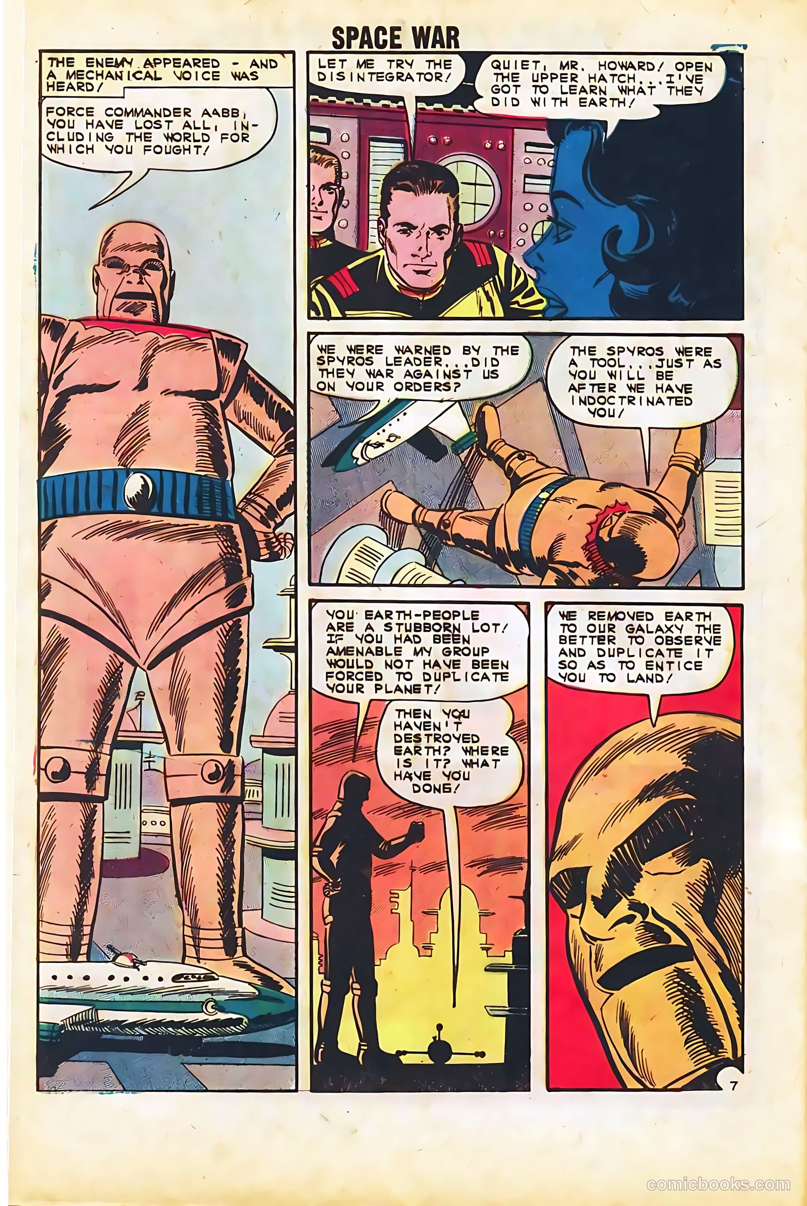 Space War #19 (1962) — page 28