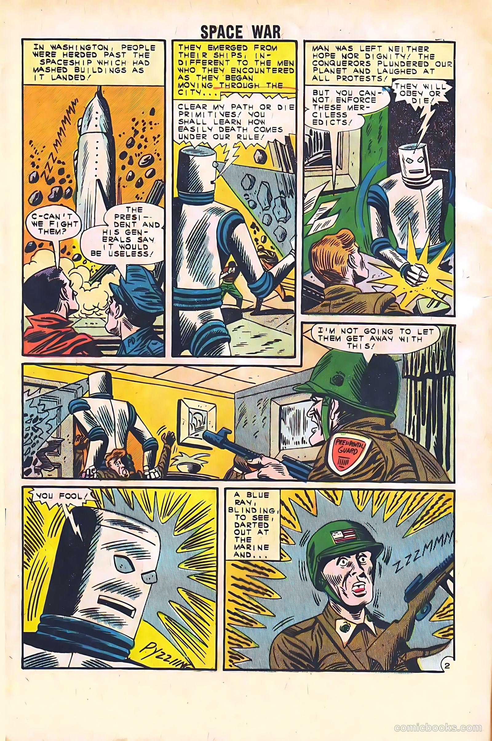 Space War #22 (1963) — page 4
