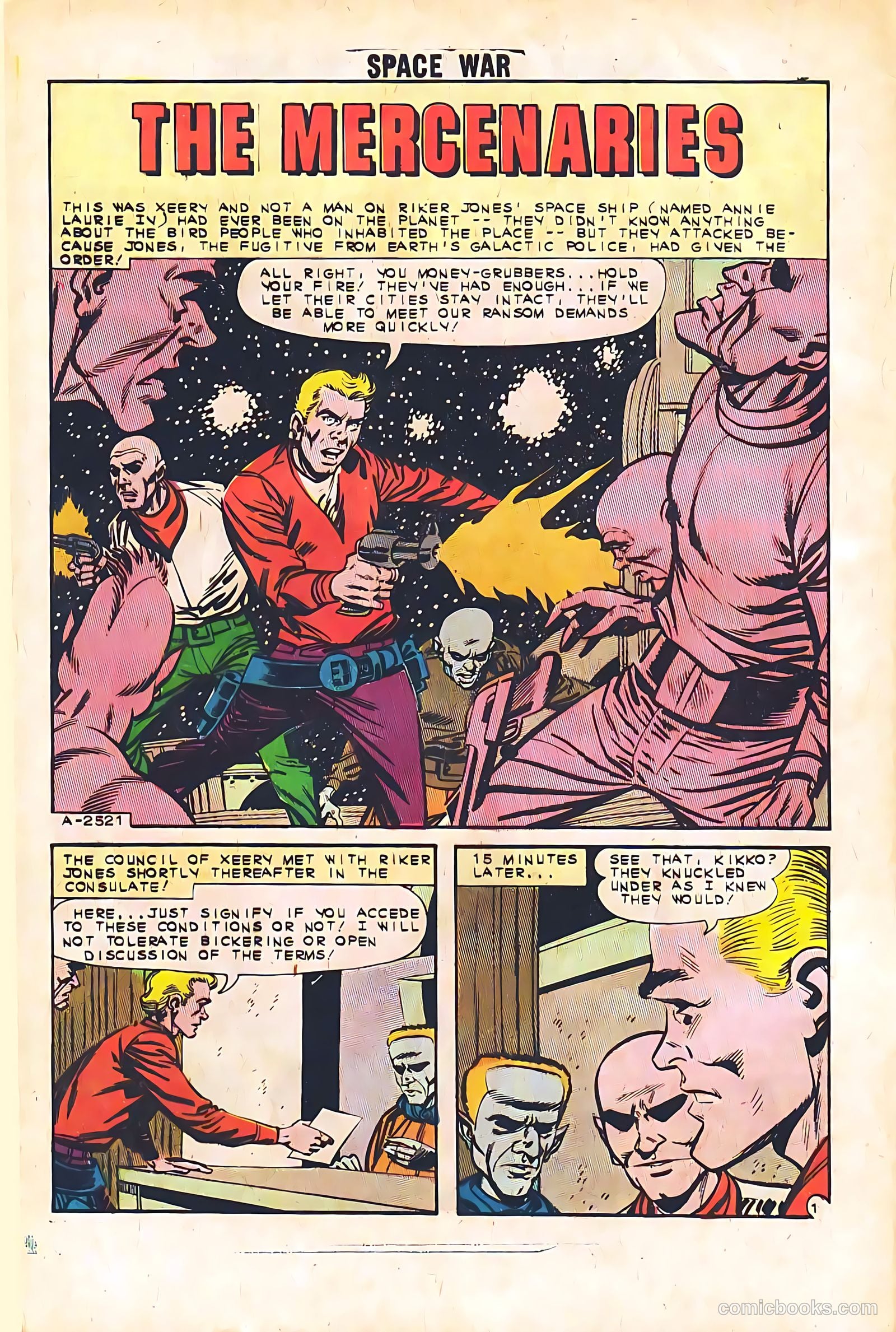 Space War #22 (1963) — page 8
