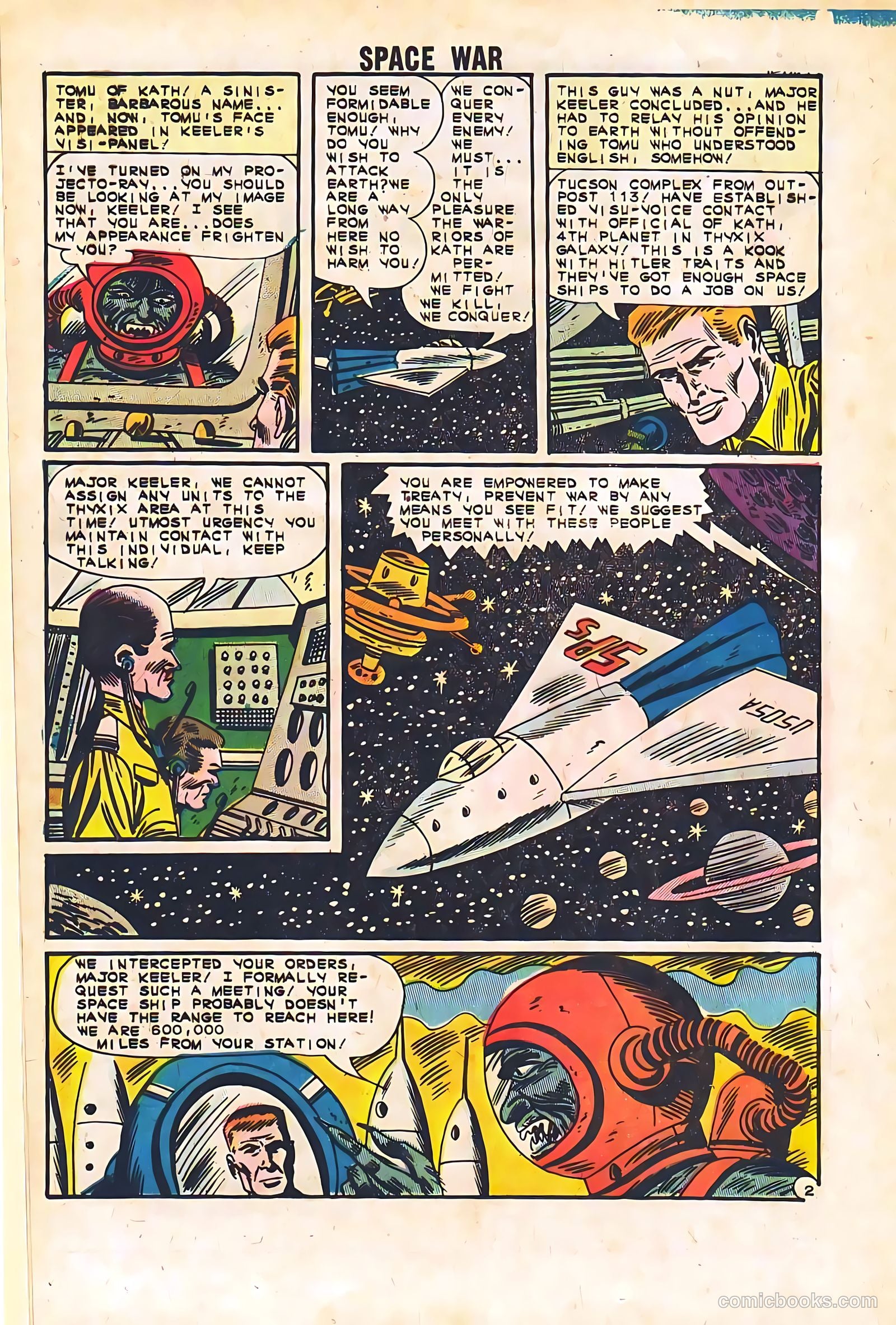 Space War #22 (1963) — page 16