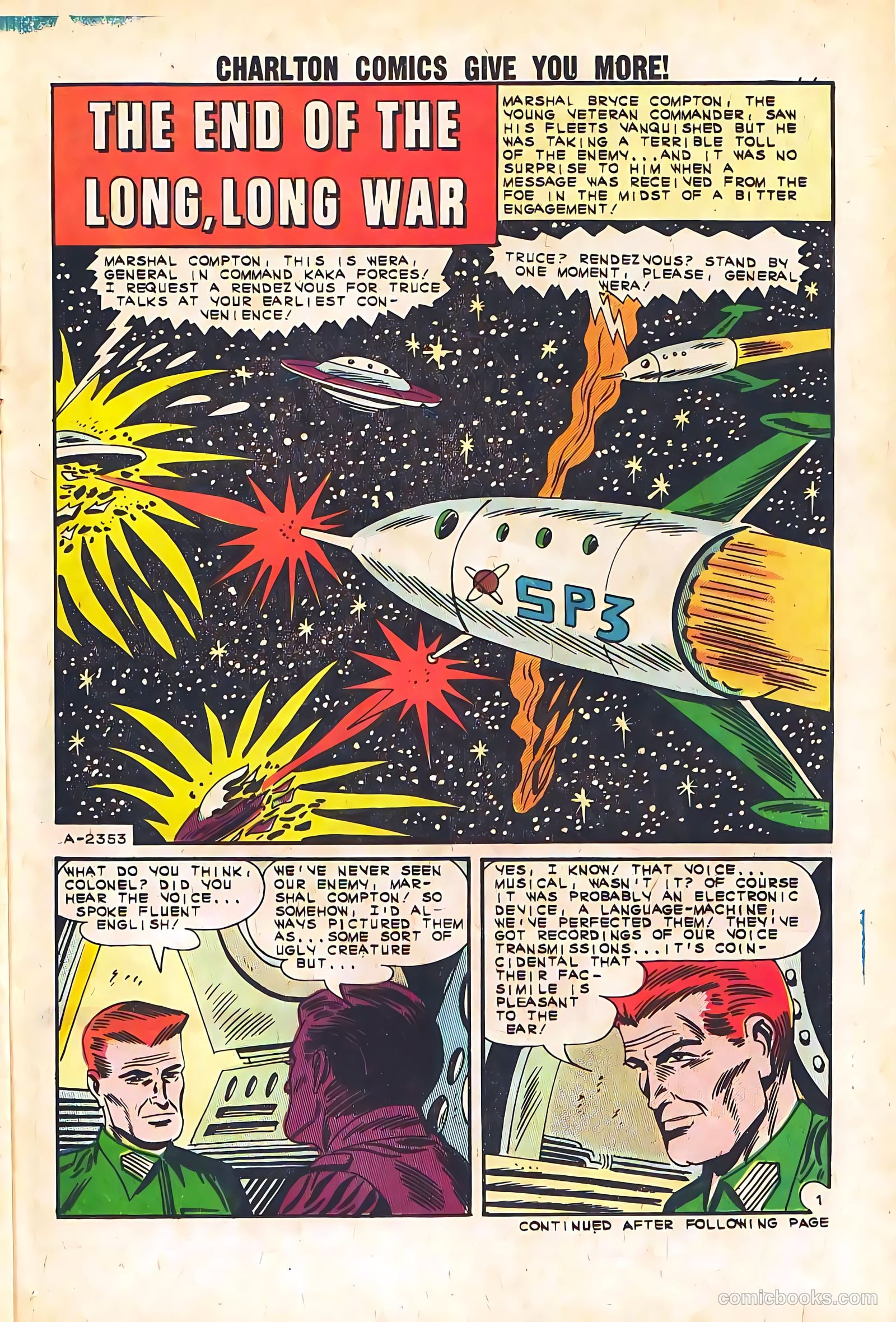 Space War #22 (1963) — page 21