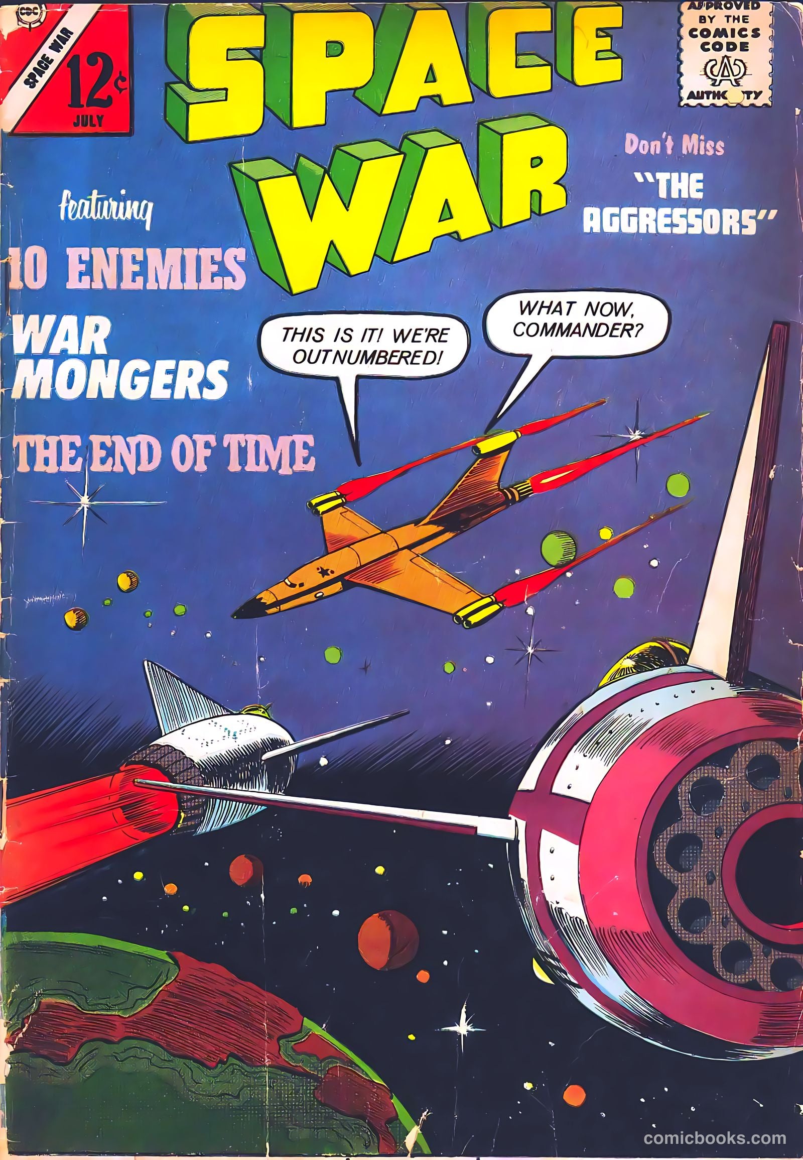 Space War #23 cover